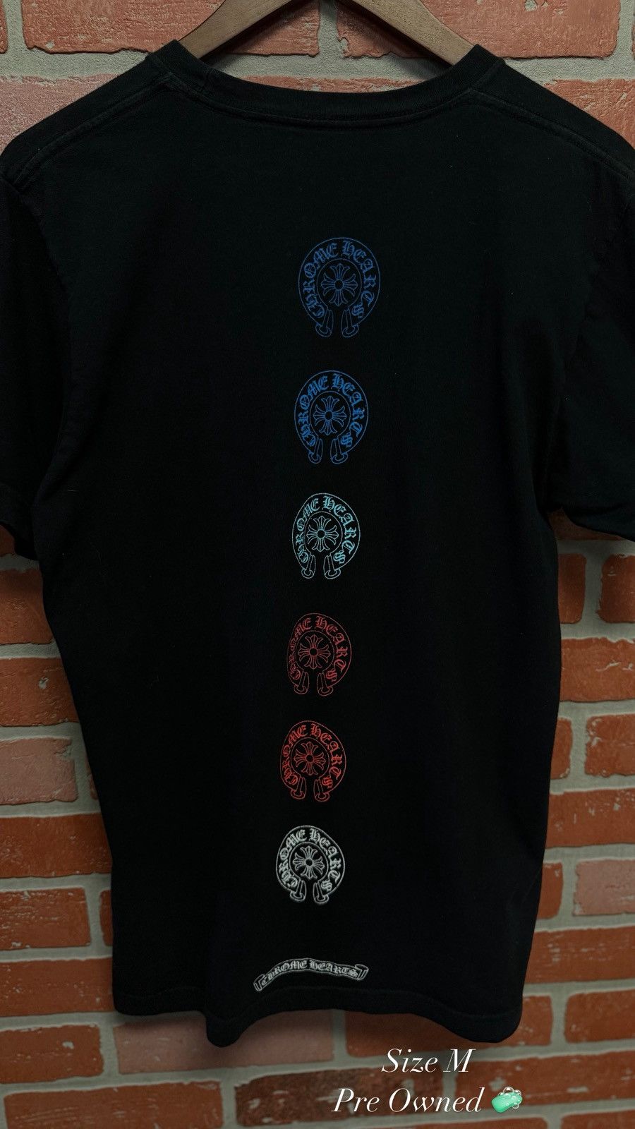 Chrome Hearts Chrome Hearts Back Multi Color Logo Exlusive Black Size M 🧼 Size US M / EU 48-50 / 2 - 4 Thumbnail