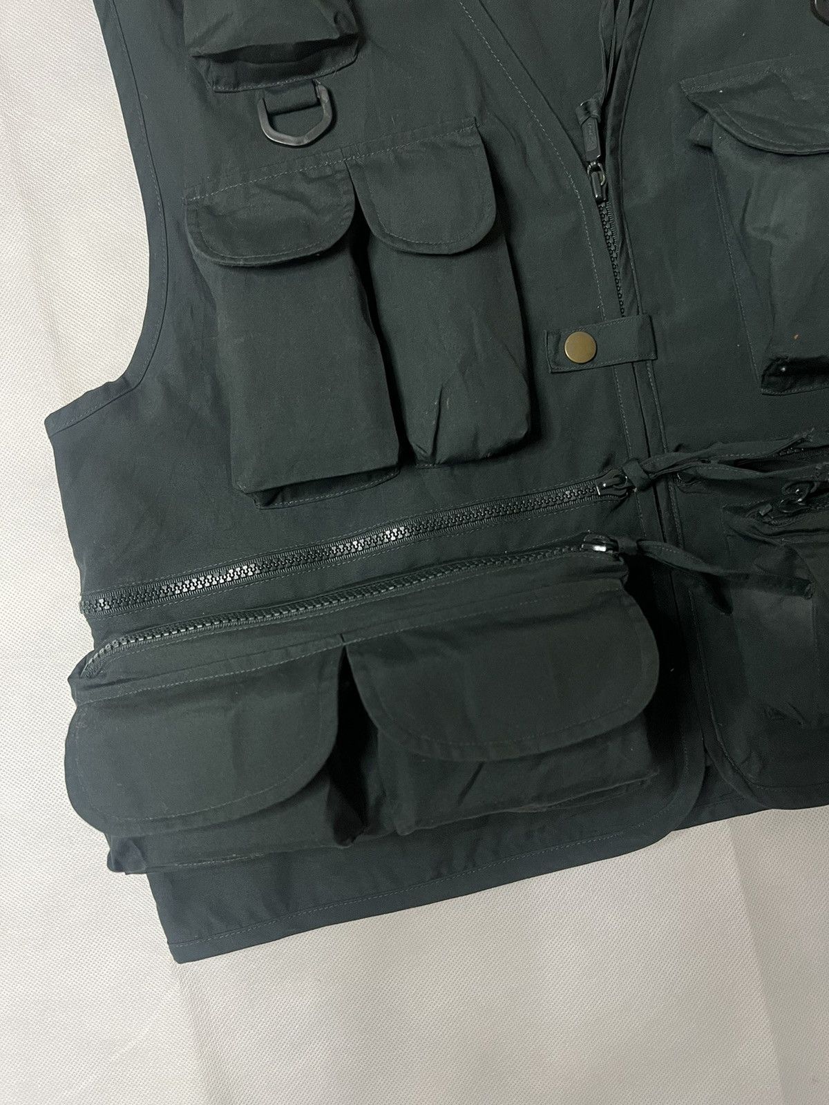 Japanese Brand Vintage Garza Tactical Multi Pocket Vest Fishing Outdoor Size US XL / EU 56 / 4 - 5 Thumbnail