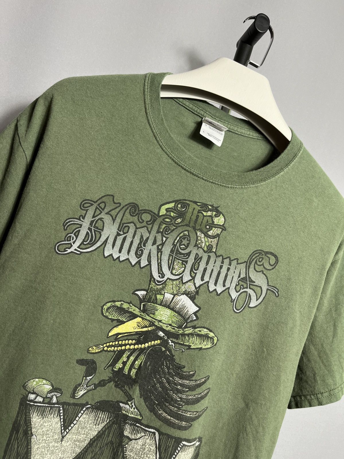 Band Tees Gildan 2010 The Black Crowes T-Shirt Say Goodnight Bad Guys Size US L / EU 52-54 / 3 - 2 Thumbnail