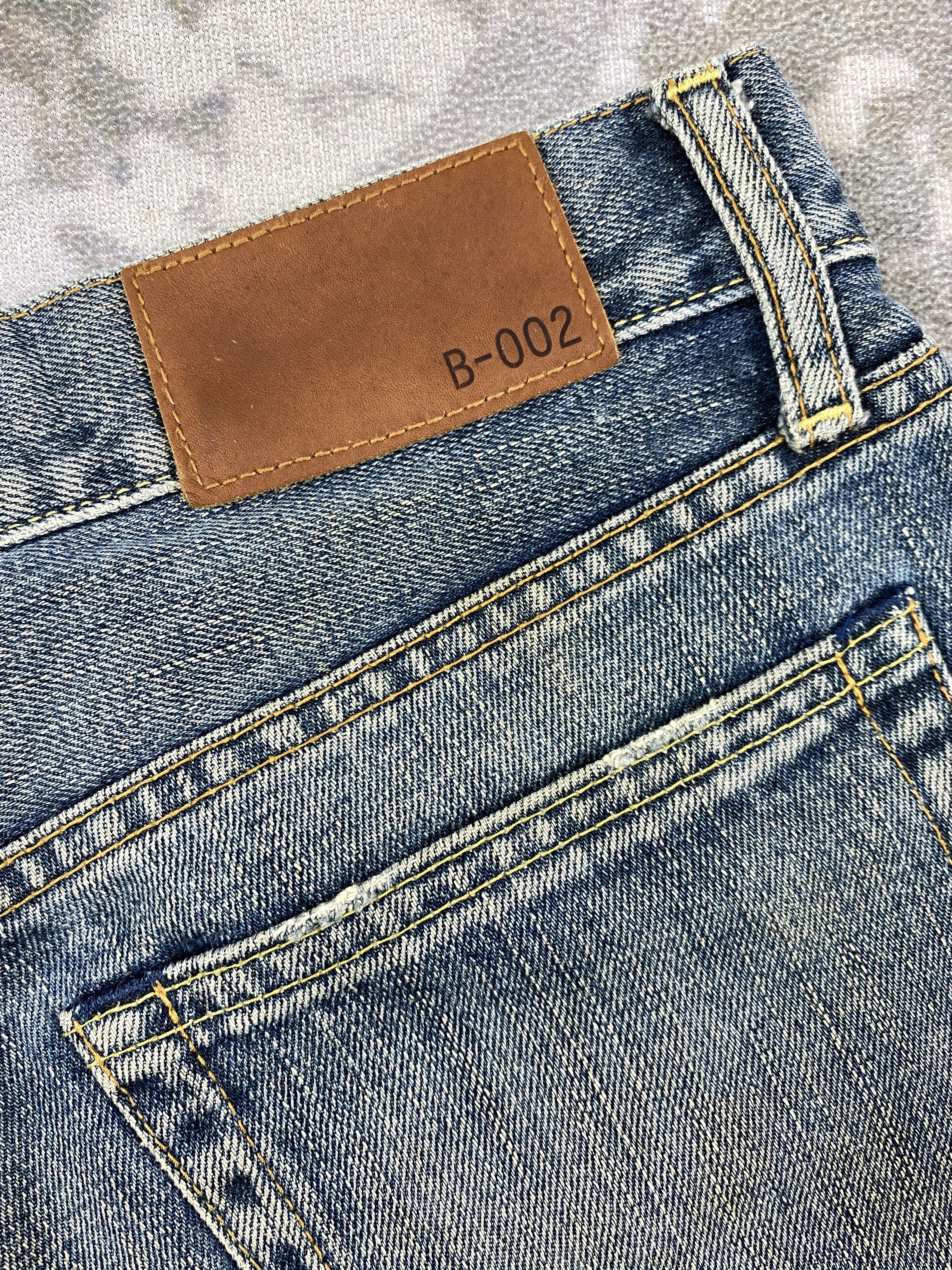 Japanese Brand Uniqlo Distressed Denim 32x33.5 -JN063 Size US 32 / EU 48 - 11 Thumbnail