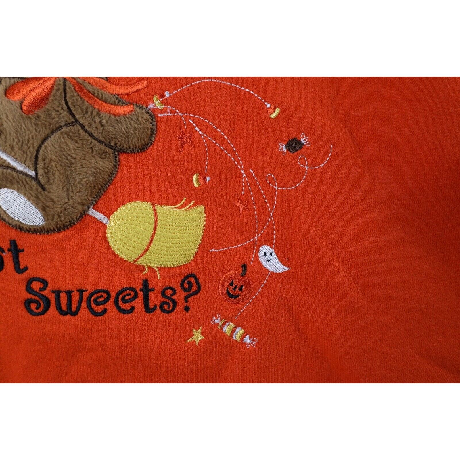 Vintage Vintage 90s Streetwear Halloween Bear Witch Sweatshirt Size L / US 10 / IT 46 - 6 Thumbnail