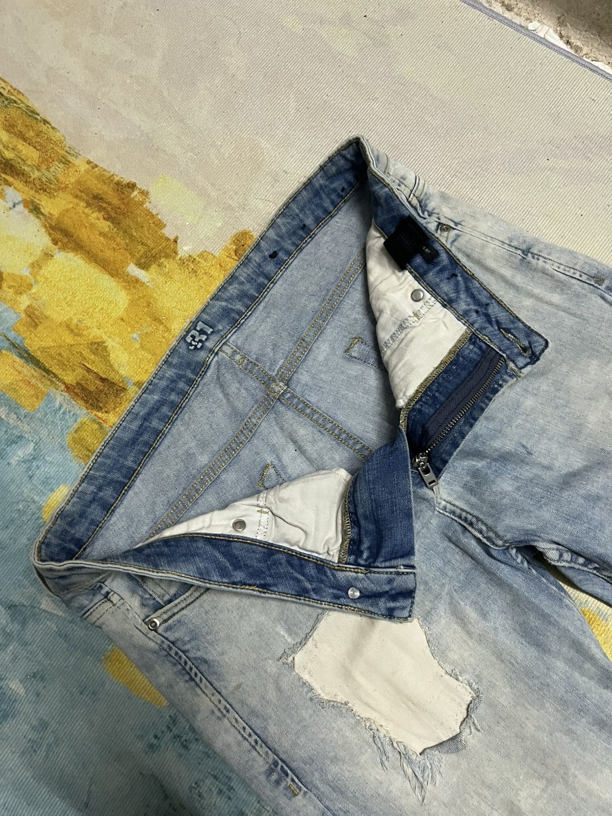 R13 💥R1 Coupe Stockholm Fit Jeans Size US 33 - 8 Thumbnail