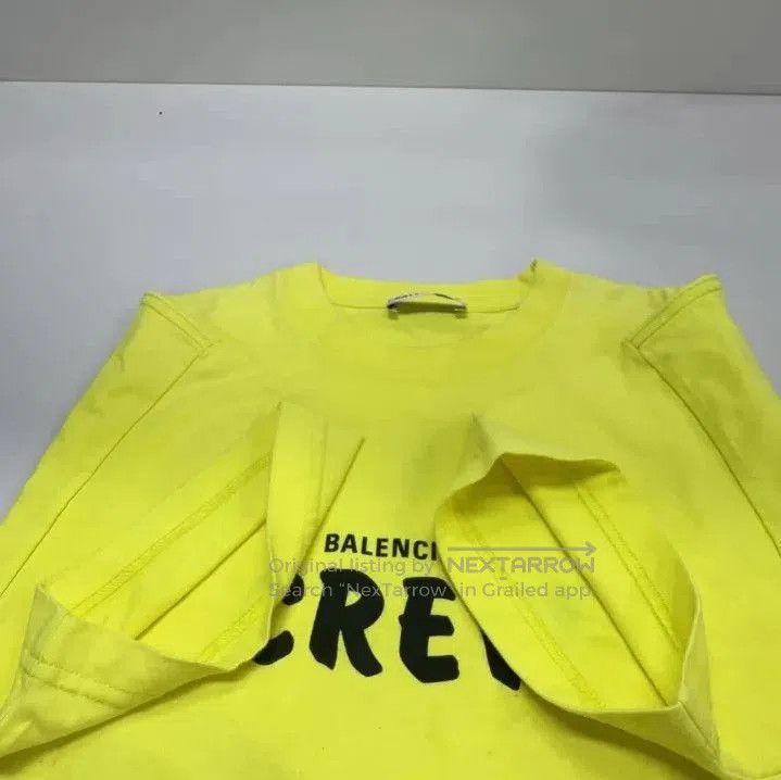 Balenciaga Balenciaga Logo Print Short Sleeve T. Size US S / EU 44-46 / 1 - 6 Thumbnail