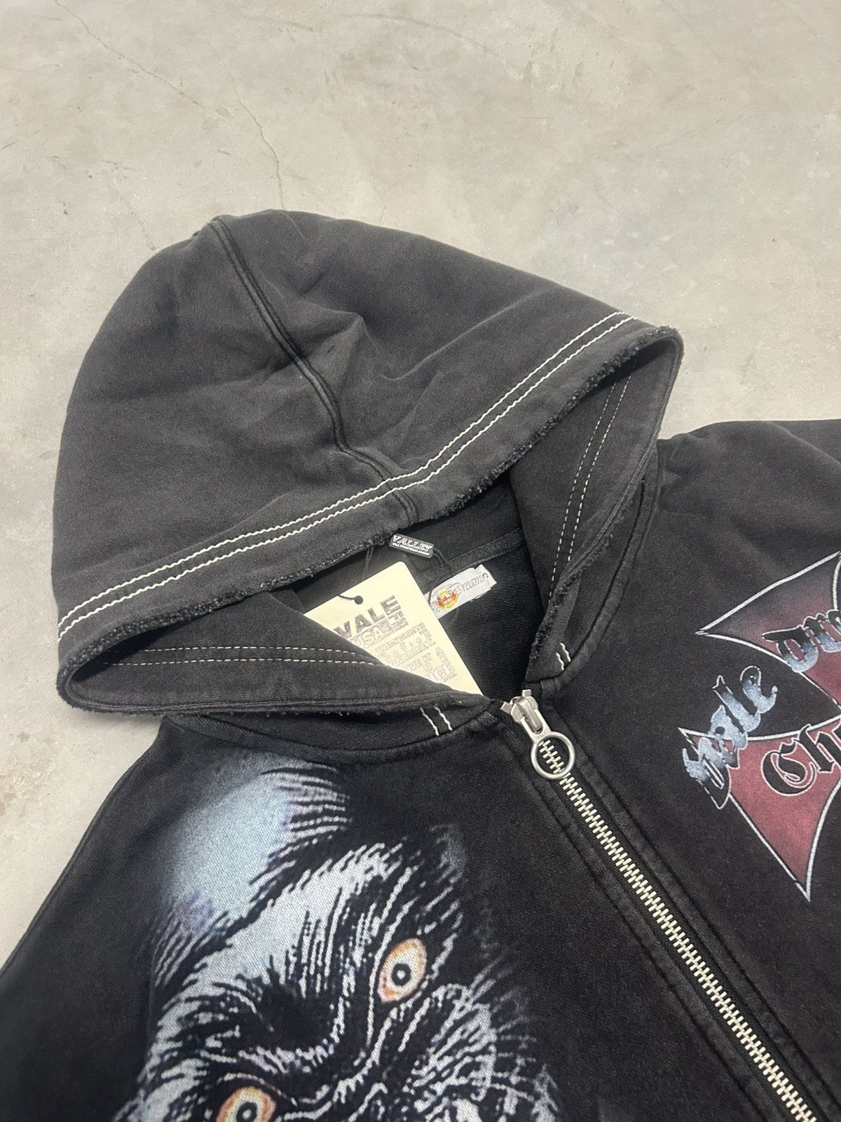 Vale Vale Forever Valley Dreams Black Hardy Boyz Zip Up Hoodie Size US S / EU 44-46 / 1 - 4 Thumbnail