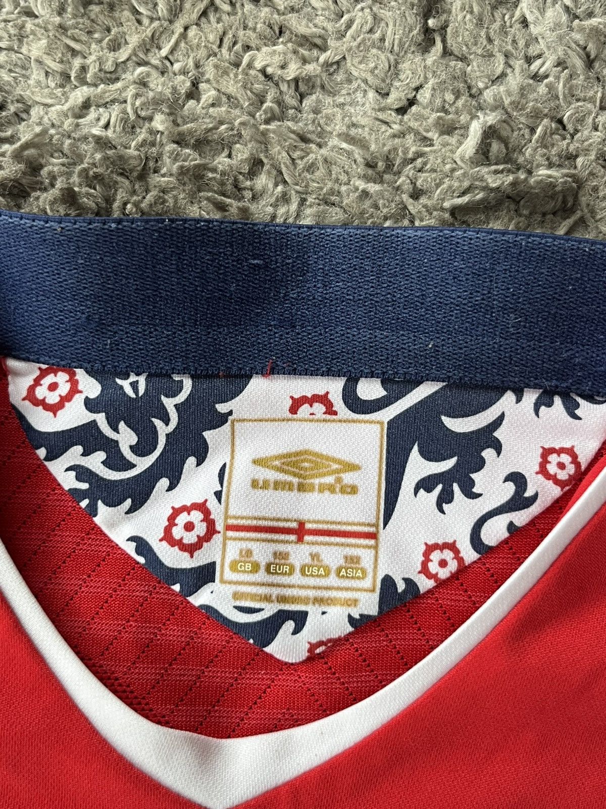 Umbro Vintage Shirt Umbro ENGLAND Soccer Football Sportwear Size US XS / EU 42 / 0 - 6 Thumbnail