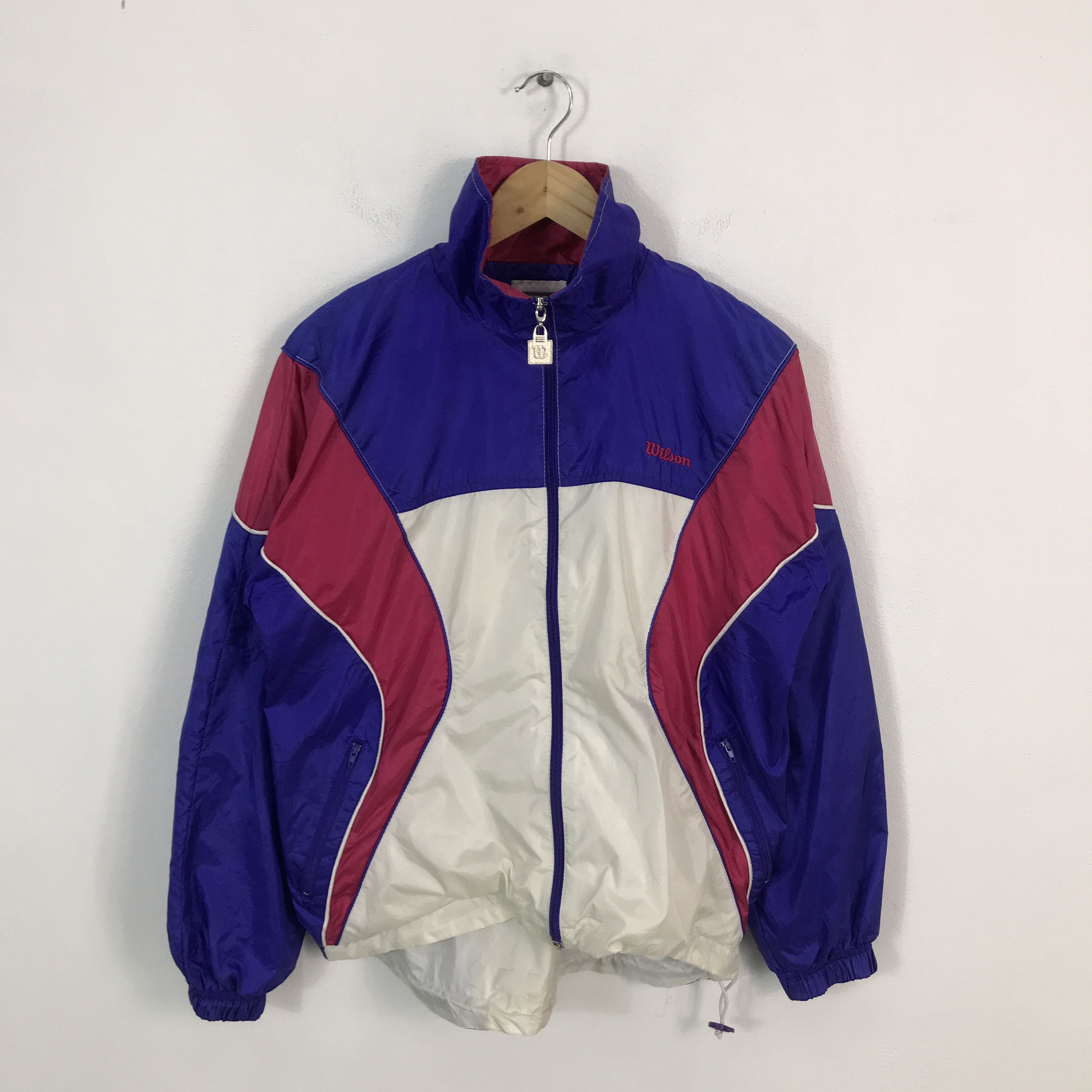Vintage × Wilson Vintage wilson windbreaker light jacket Size US S / EU 44-46 / 1 - 1 Thumbnail