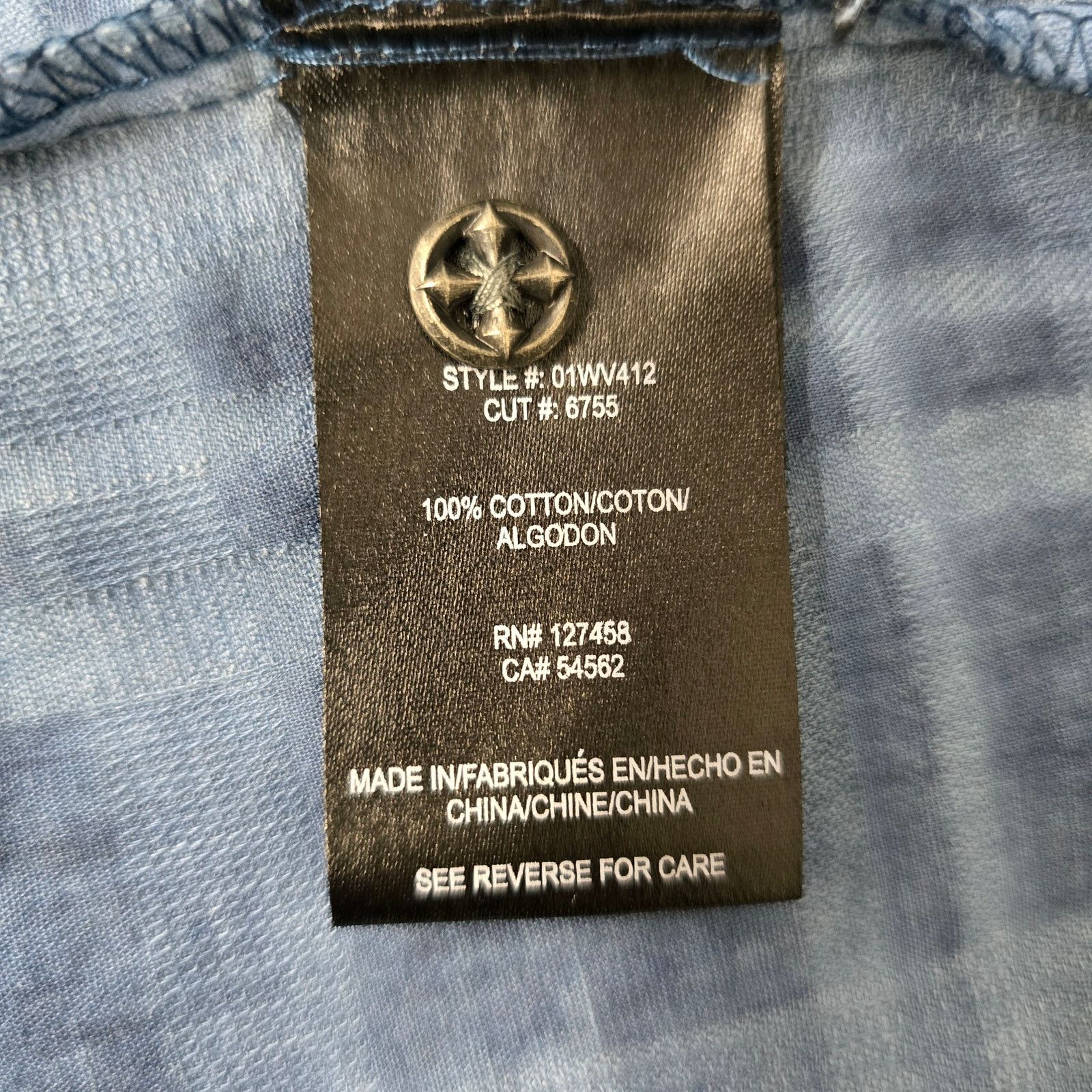 Affliction Affliction Black Premium Shirt Plaid Roll tab Sleeve 2Pocket Size US L / EU 52-54 / 3 - 16 Thumbnail