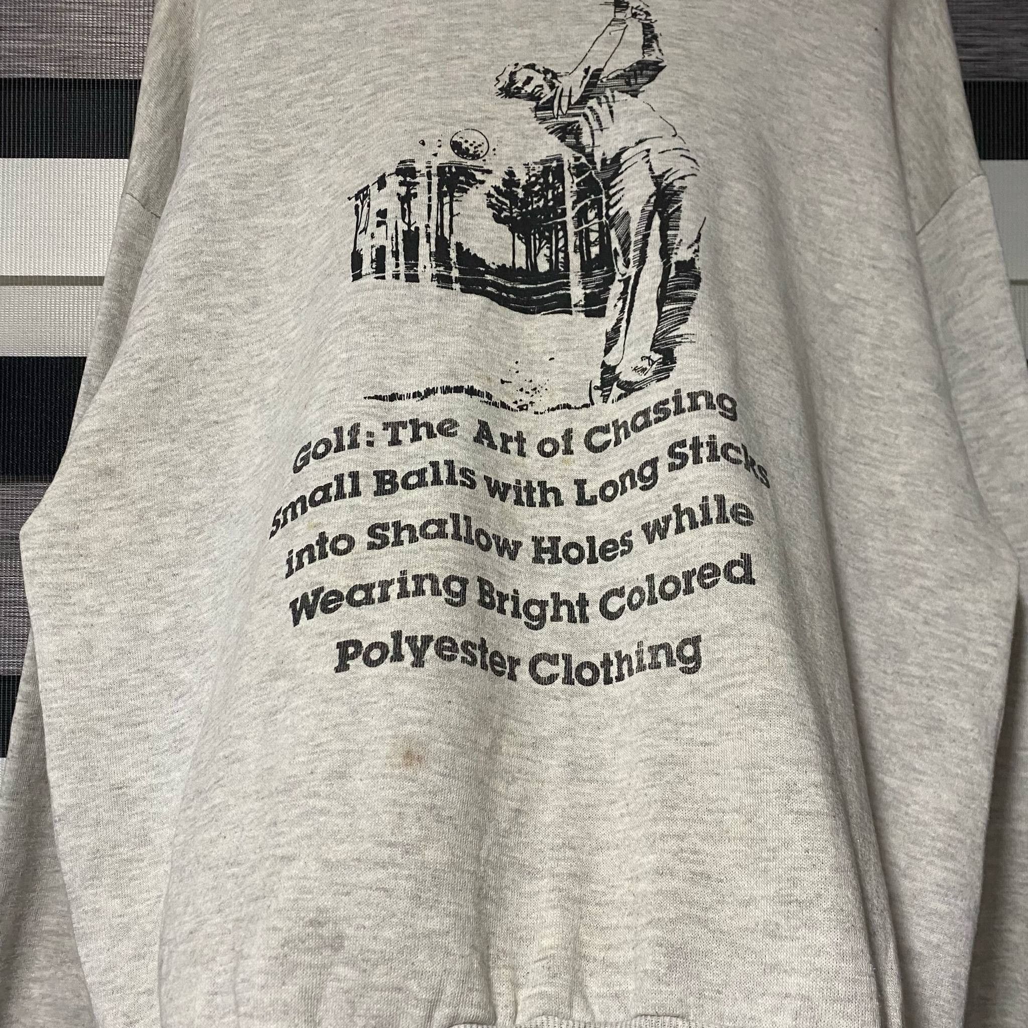 Jerzees Vintage 90s Golf Sweatshirt Size US XL / EU 56 / 4 - 2 Thumbnail