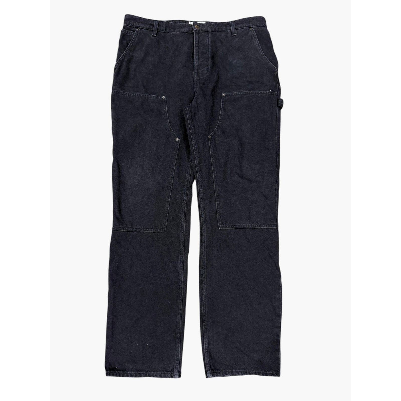 Ksubi Ksubi Double Knee Black Jeans Size US 34 / EU 50 - 1 Thumbnail