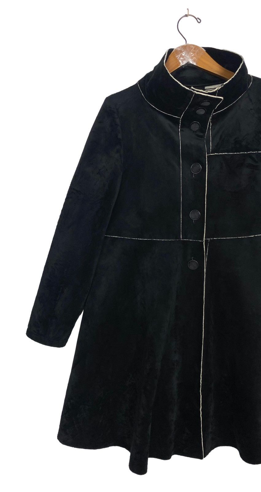 Emporio Armani Rare‼️ Emporio Armani Suede Swing Coat Made in Italy Size M / US 6-8 / IT 42-44 - 3 Thumbnail