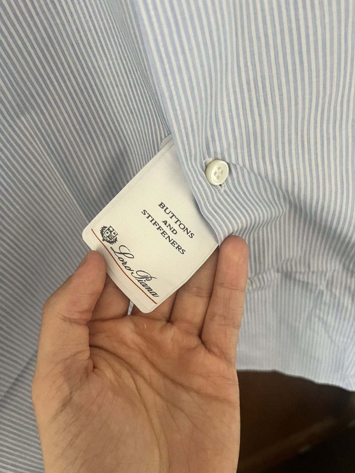 Loro Piana Loro Piana blue striped cotton shirt size 38 brand new Size US S / EU 44-46 / 1 - 3 Thumbnail