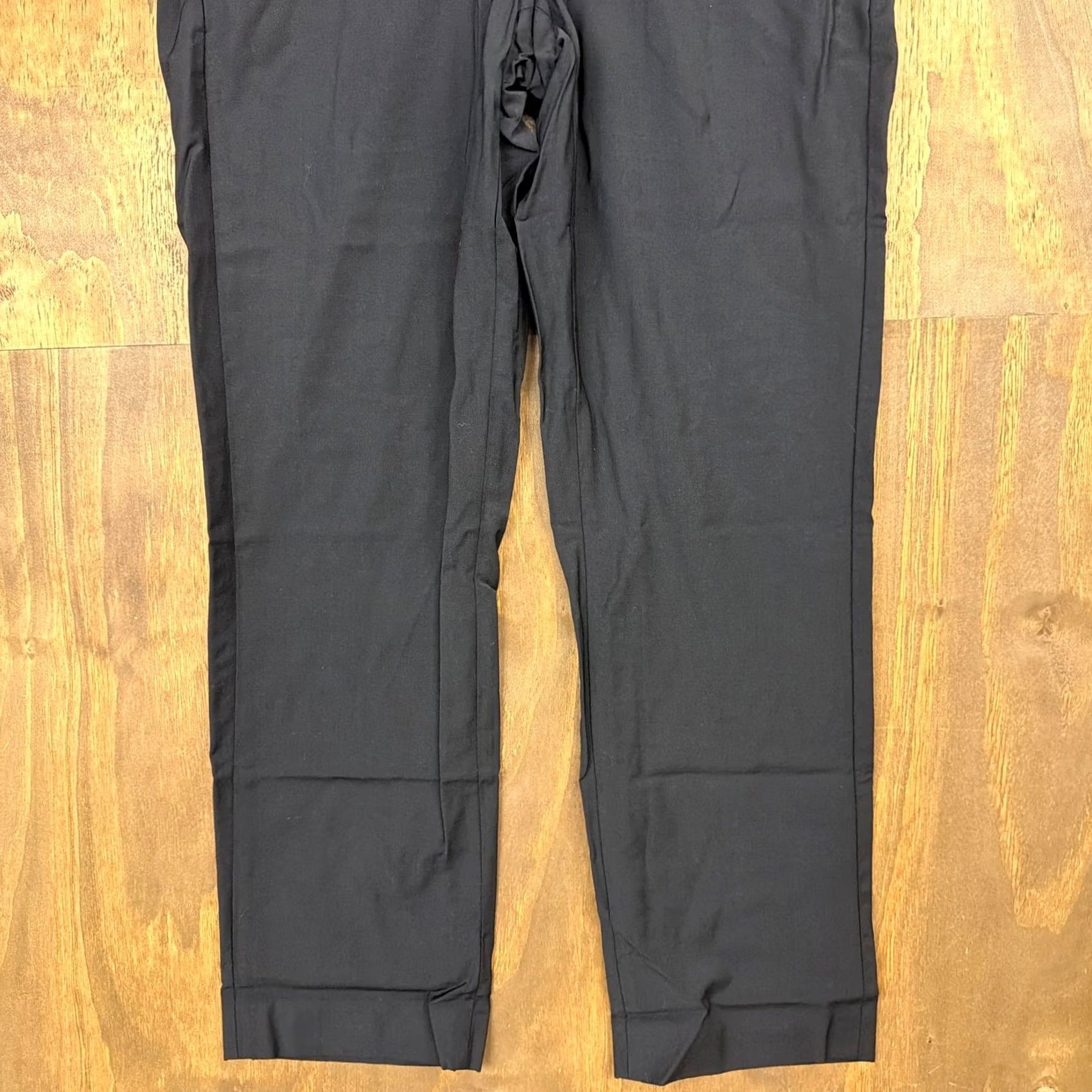 Murano Murano Mens Black Performance Pants Size 34 Tech Stretch Wool Blend Dress Workwear Size US 34 / EU 50 - 3 Thumbnail