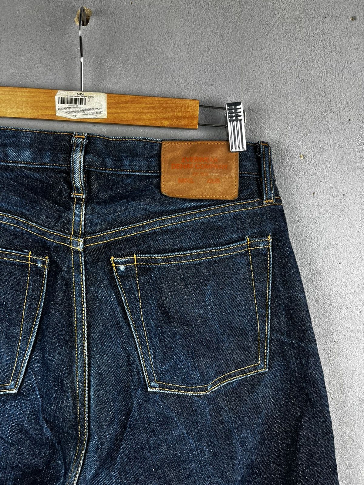 RRL Ralph Lauren Everwear denim sleevedj Size US 31 - 5 Thumbnail