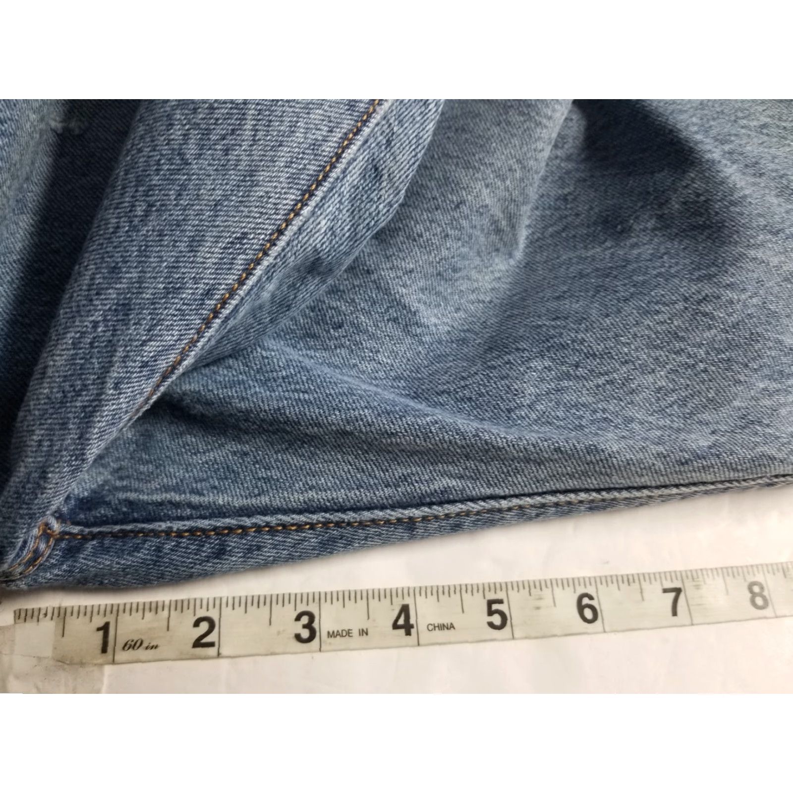Levi's Levi’s 501 CT Tapered Distressed Jeans Light Wash 30 X 25 Buttonfly See Pics Size US 30 / EU 46 - 5 Thumbnail