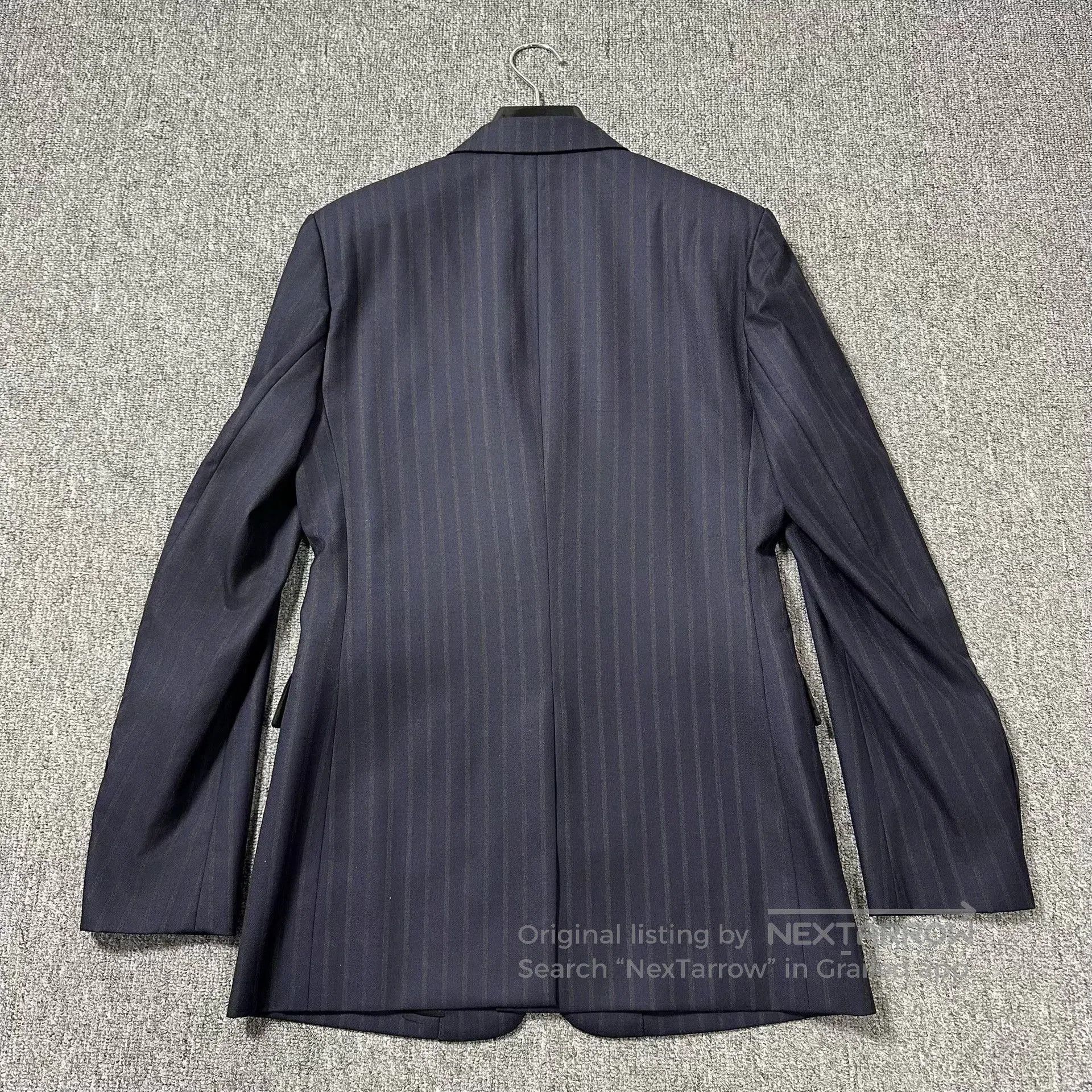 Dior Dior Navy Stripe Three-Piece Suit. Size US S / EU 44-46 / 1 - 2 Thumbnail