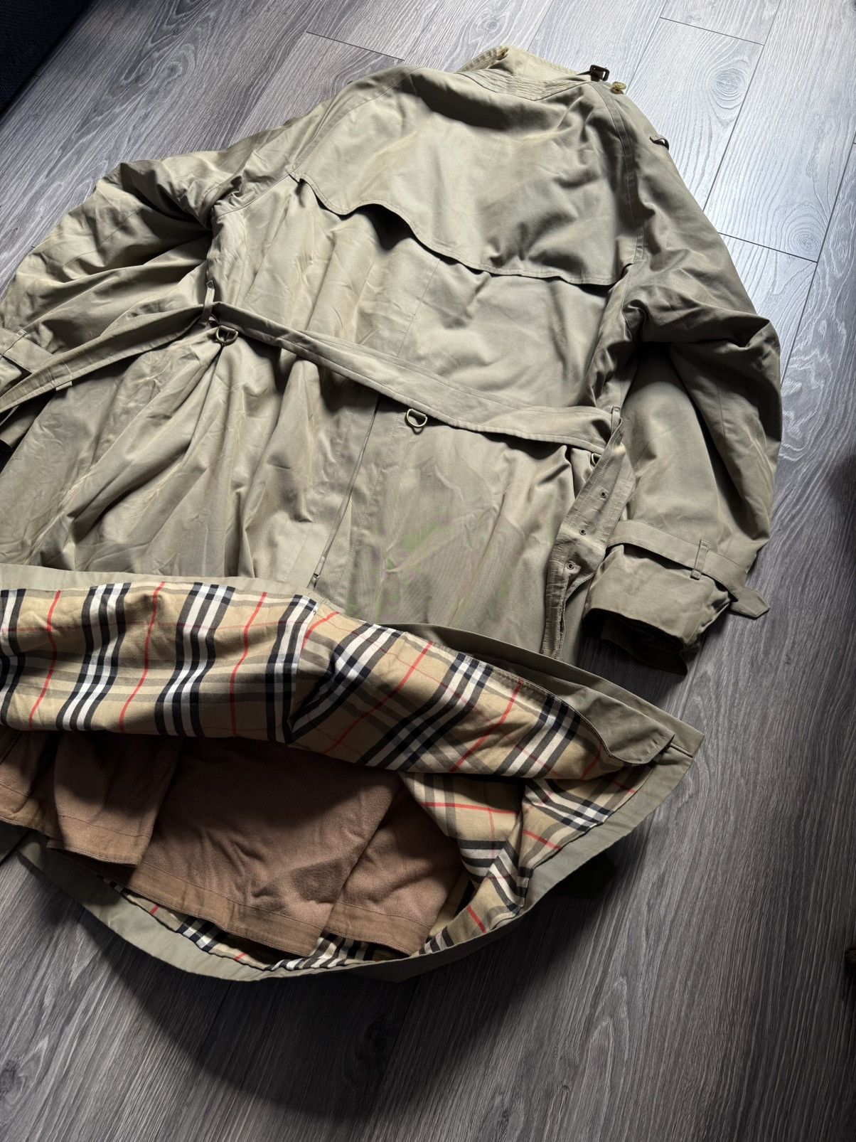 Burberry Burberrys’ Prorsum Ladage&Oelke Double-Brested TrenchCoat 56 Size US XL / EU 56 / 4 - 25 Thumbnail