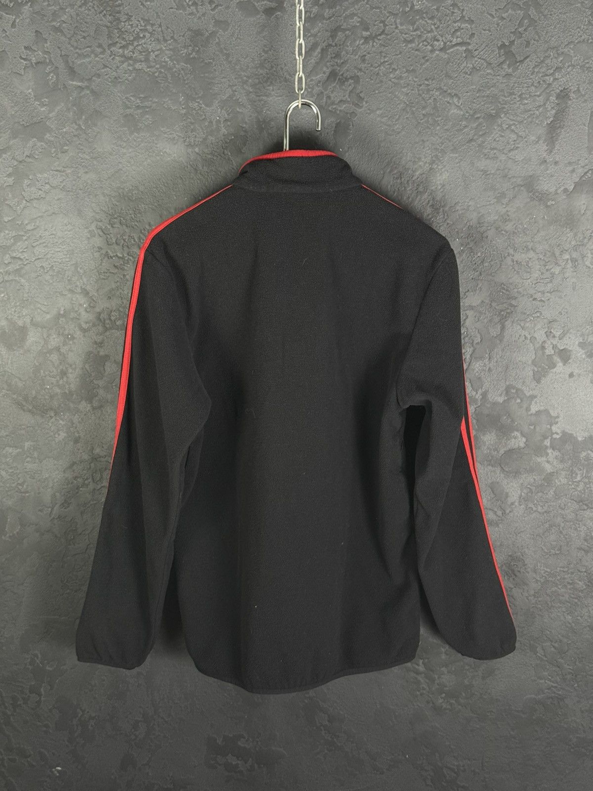 Adidas Adidas MILAN 2012-2013 Football Fleece Sweatshirt 1/4 zip Size US L / EU 52-54 / 3 - 7 Thumbnail