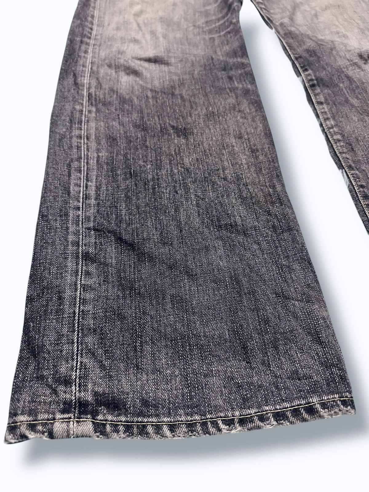 Japanese Brand Vintage Baggy Loose Style Jeans With Distressed and Faded Size US 38 / EU 54 - 7 Thumbnail