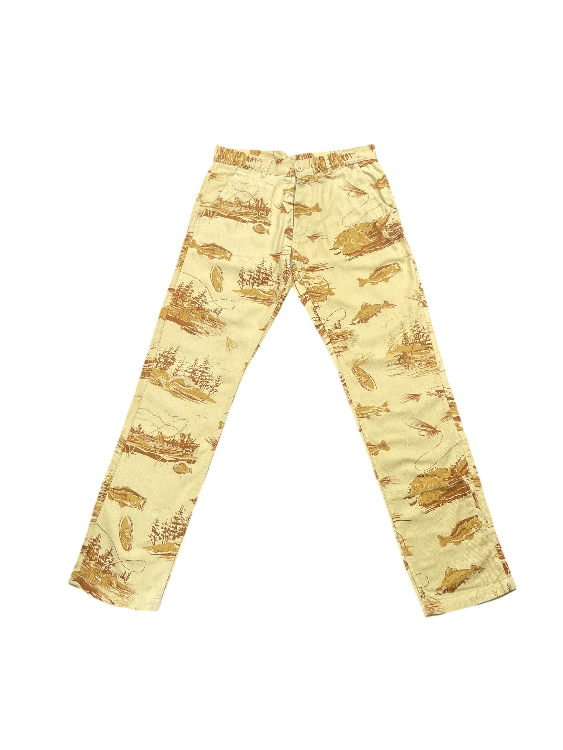 Billionaire Boys Club Billionaire Boys Club 2012 AOP Fish Fishing Pant Size US 32 / EU 48 - 1 Thumbnail