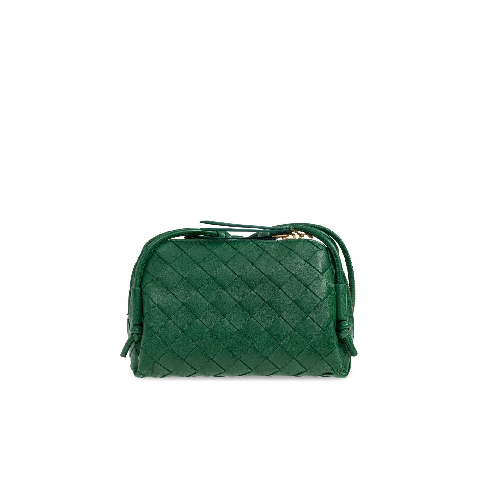 Bottega Veneta BOTTEGA VENETA Concert $2400 Jungle Intrecciato Leather Pouc Size ONE SIZE - 2 Thumbnail