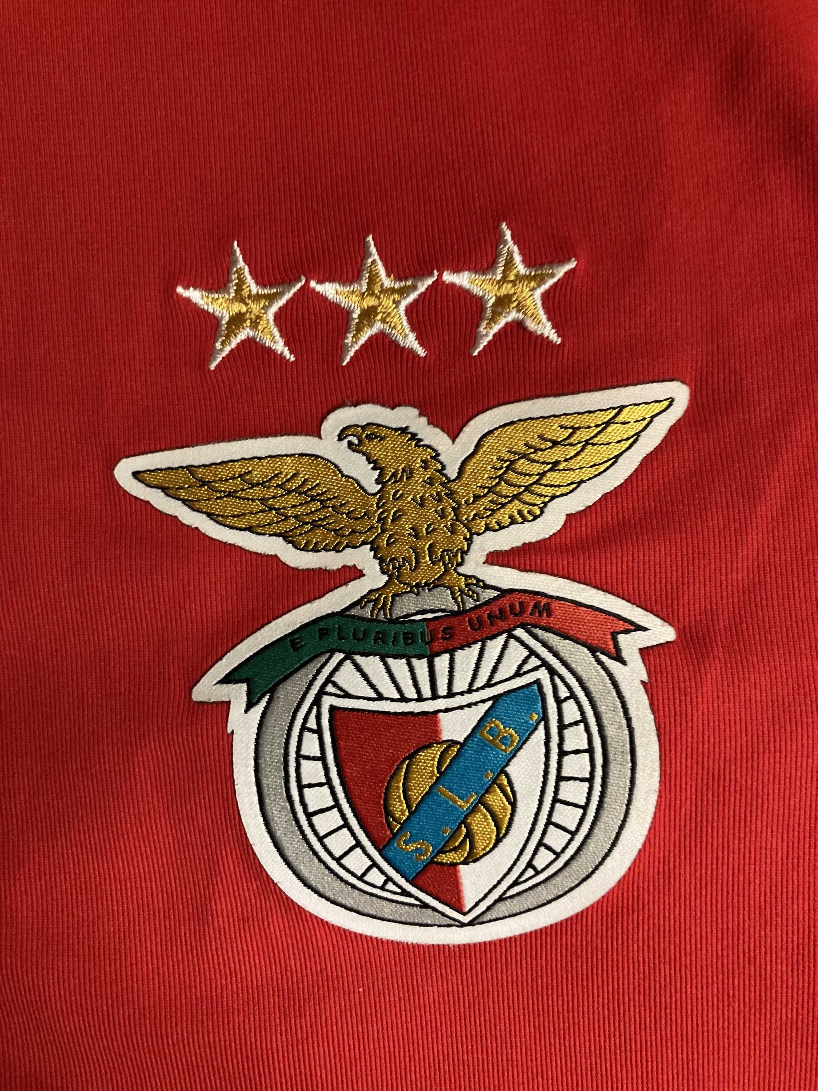 Adidas Adidas Benfica 15/16 Home Jersey - White/Red Size US S / EU 44-46 / 1 - 5 Thumbnail