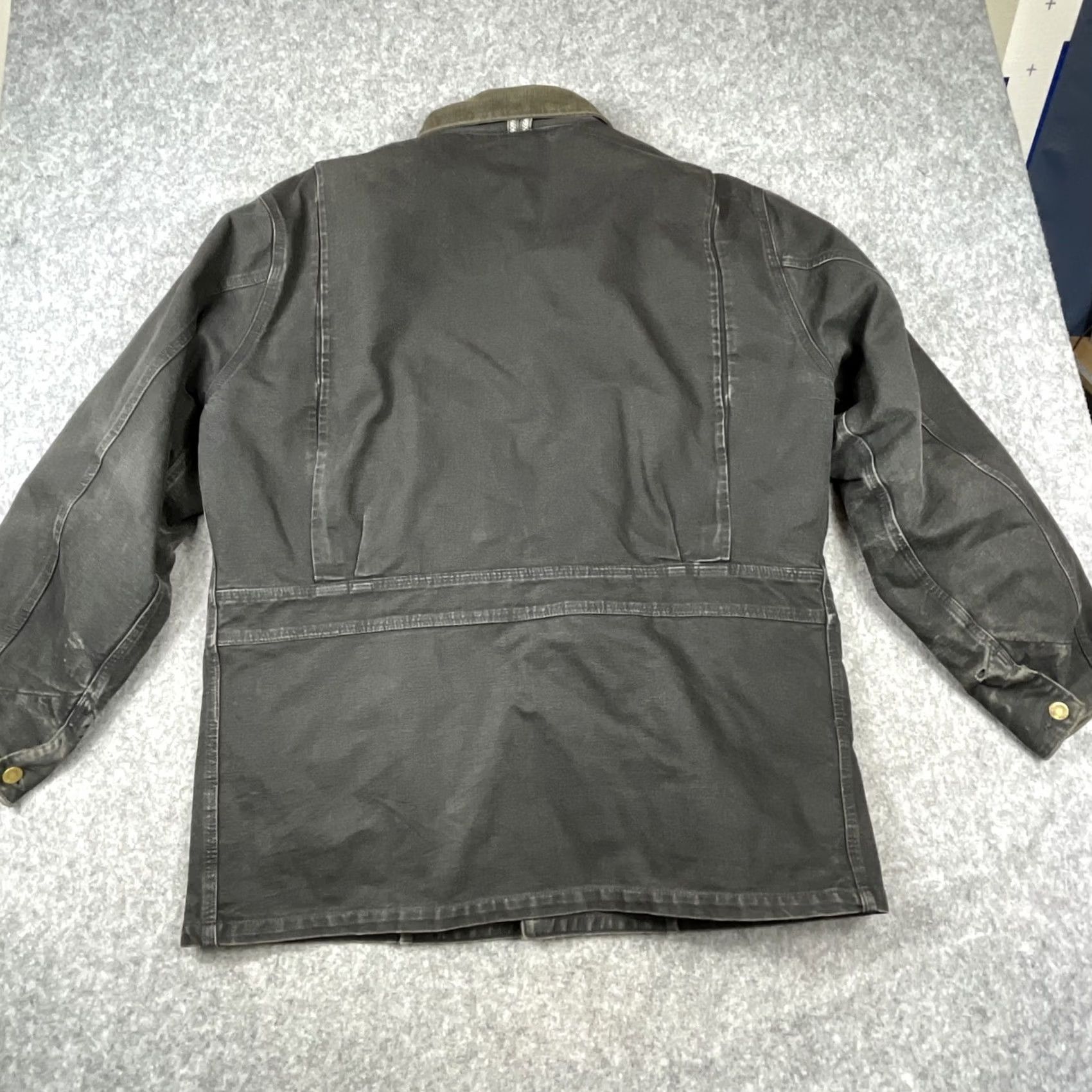 Carhartt VINTAGE Carhartt Jacket Lg Black BuffaloPlaid Removable Liner USA RARE 90s CW105 Mens Size US L / EU 52-54 / 3 - 2 Thumbnail