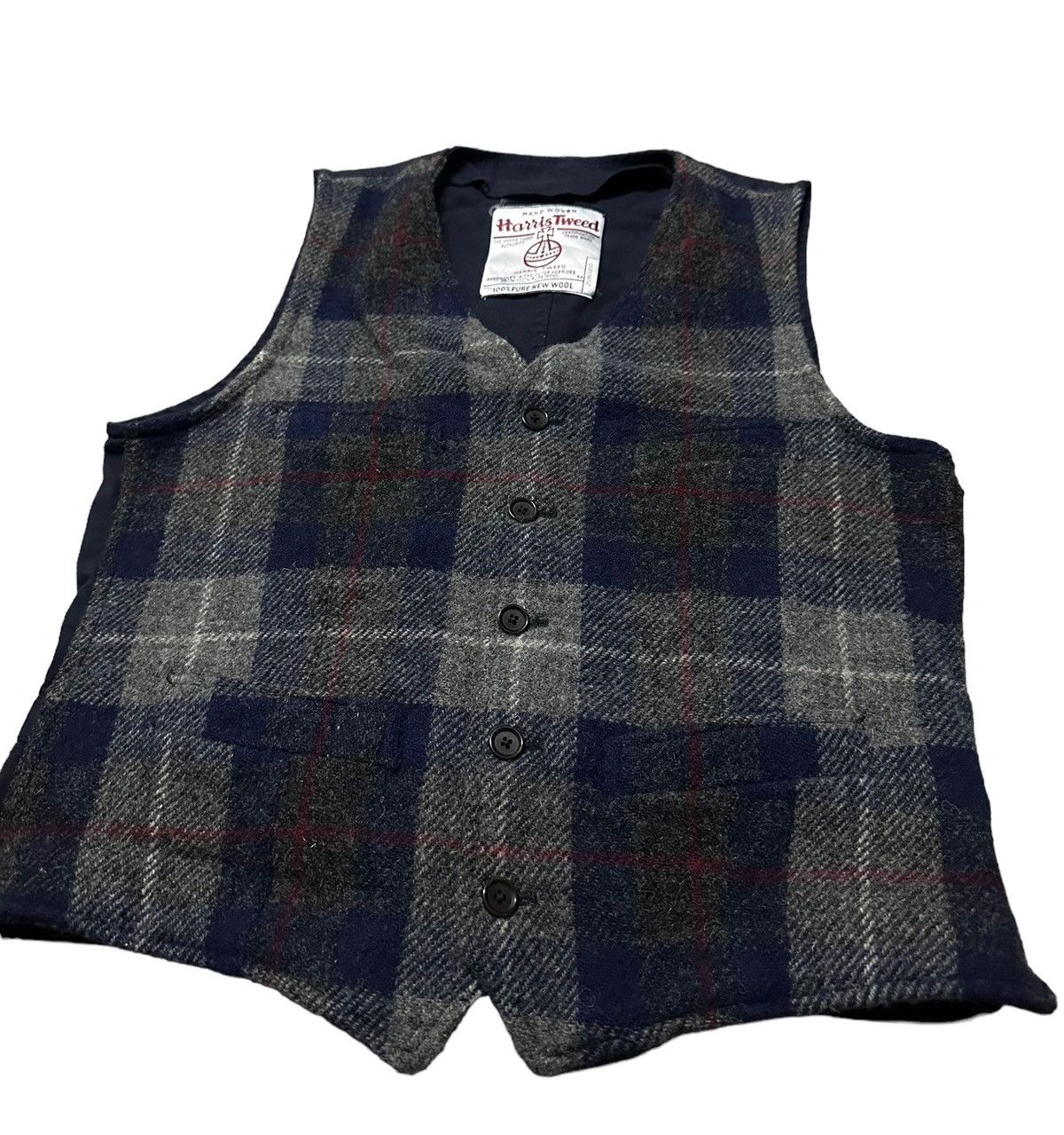 Harris Tweed Harris tweed wool vest Size US M / EU 48-50 / 2 - 3 Thumbnail