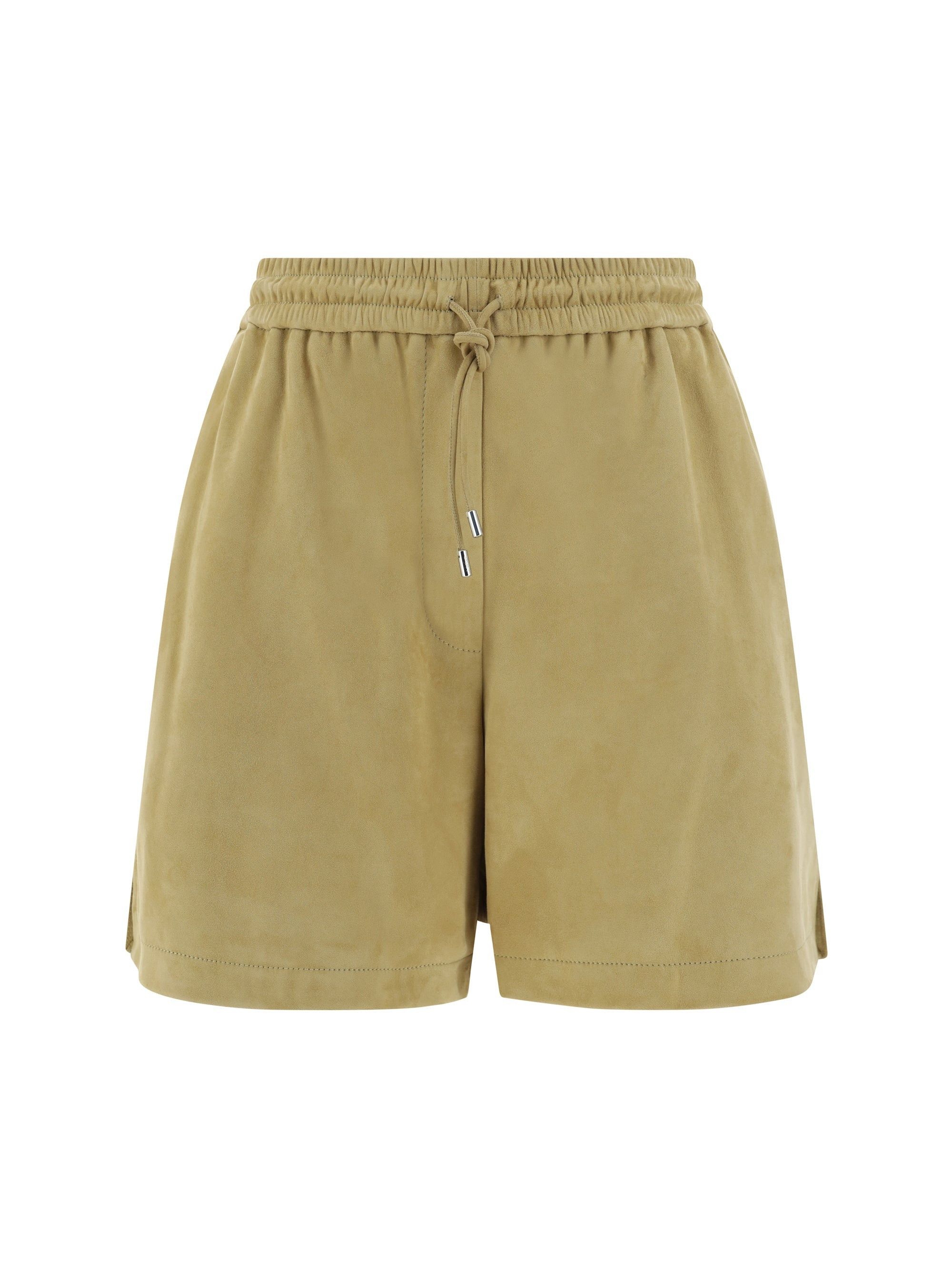 Loewe o1w1db10426 Shorts in Beige Size 26" / US 2 / IT 38 - 1 Thumbnail