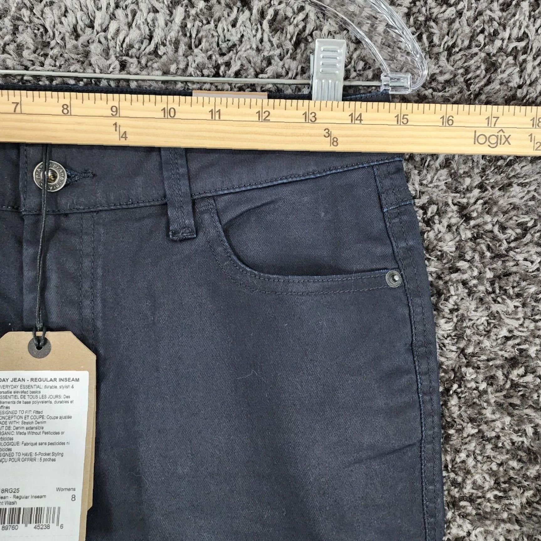 Prana Prana Jeans Size 8 Blue Organic Cotton Fitted Ankle Womens Size 30" / US 8 / IT 44 - 4 Thumbnail