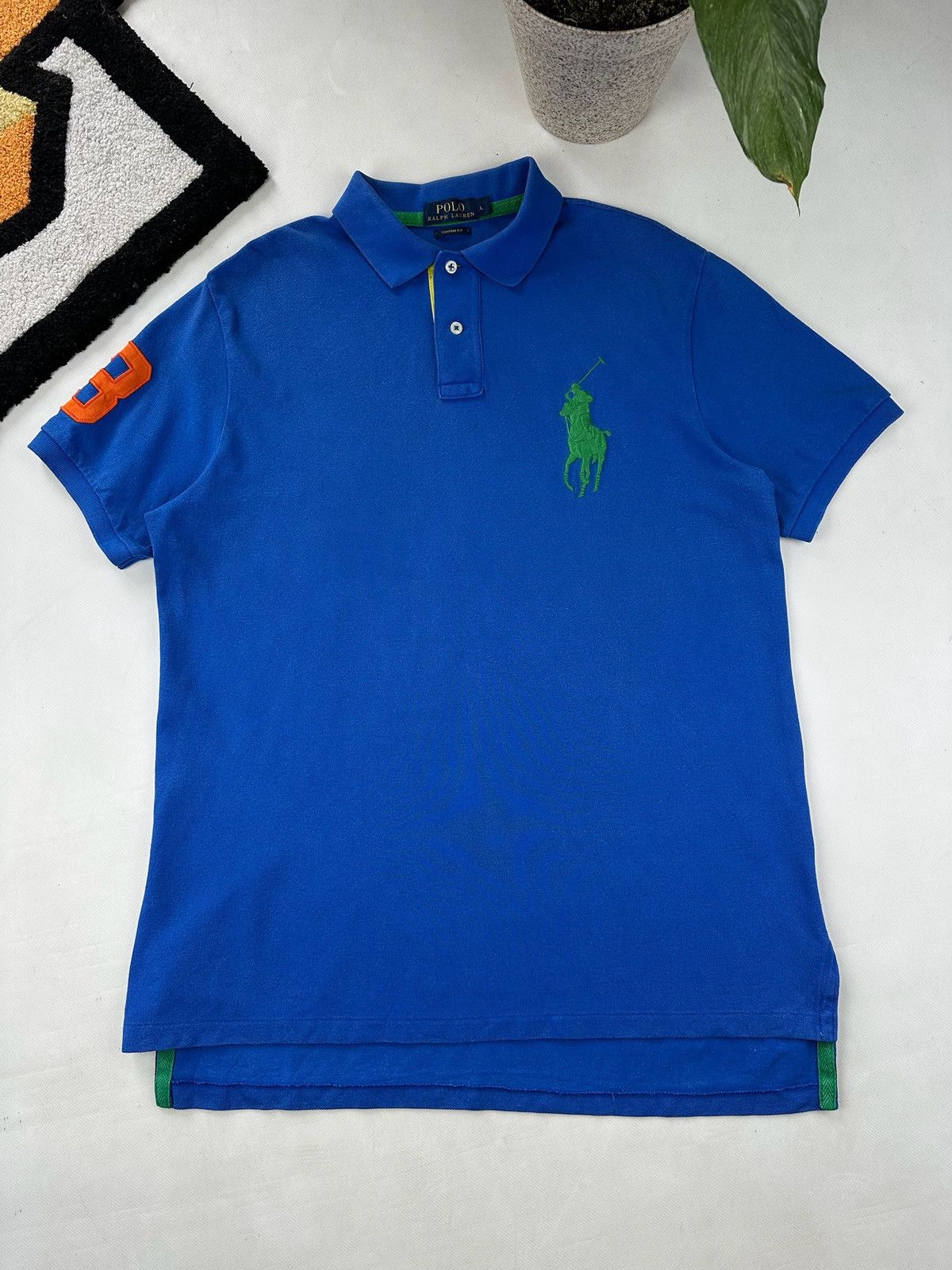 Polo Ralph Lauren × Ralph Lauren Vintage Y2K Chief Keef Ralph Lauren white New York Polo Size US L / EU 52-54 / 3 - 1 Thumbnail