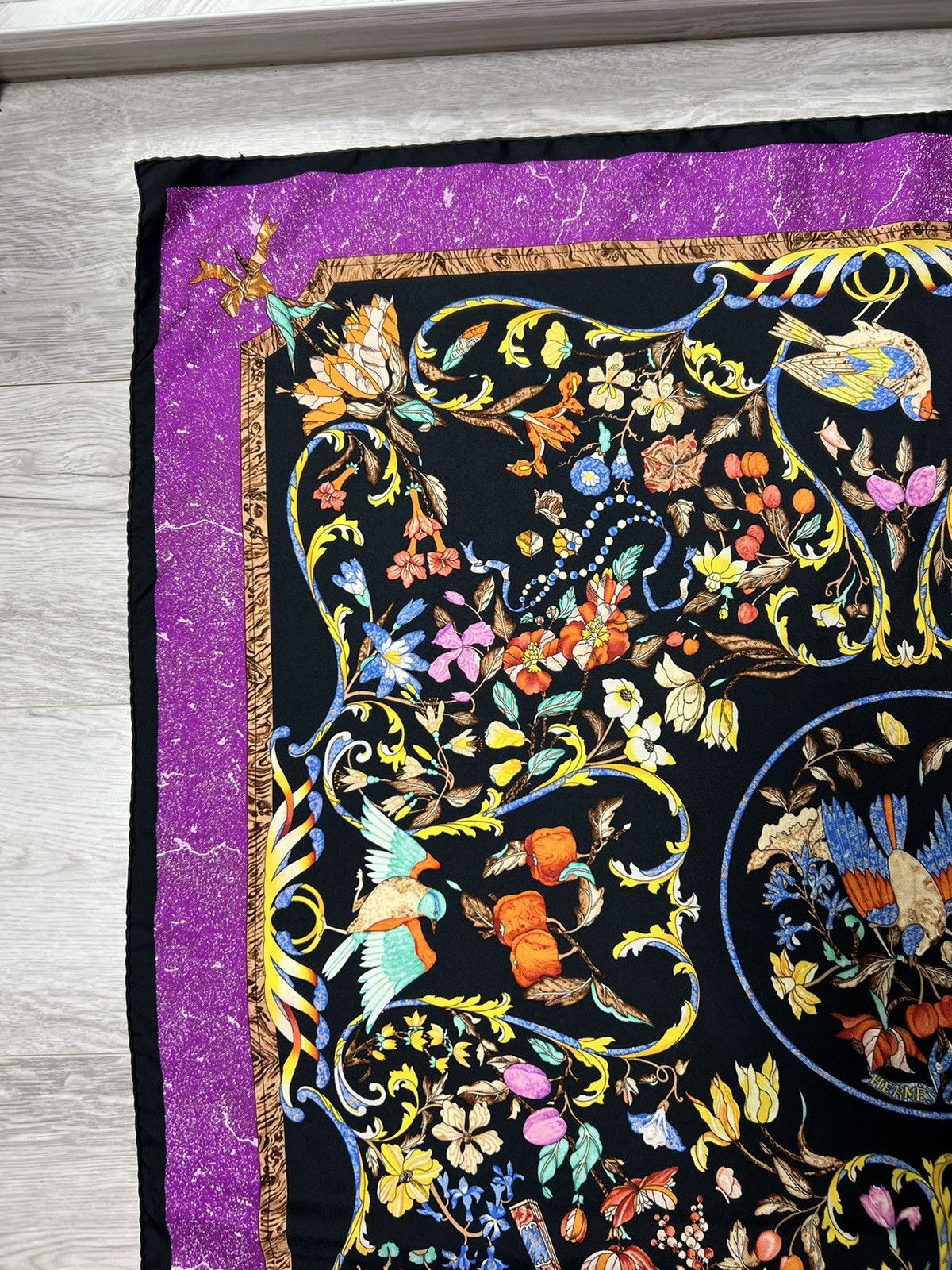 Hermes HERMES Carre Pierres d'Orient et d'Occident Silk Scarf Size ONE SIZE - 6 Thumbnail