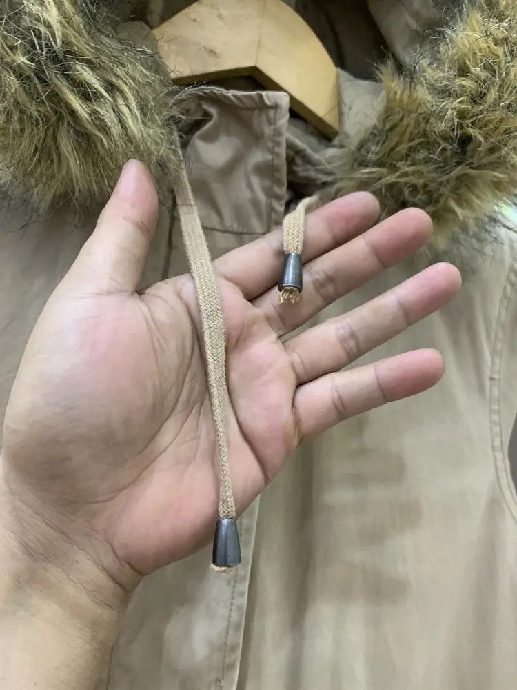 Gap GAP fur hoodie military anorak khaki jacket LGB style Size US M / EU 48-50 / 2 - 11 Thumbnail