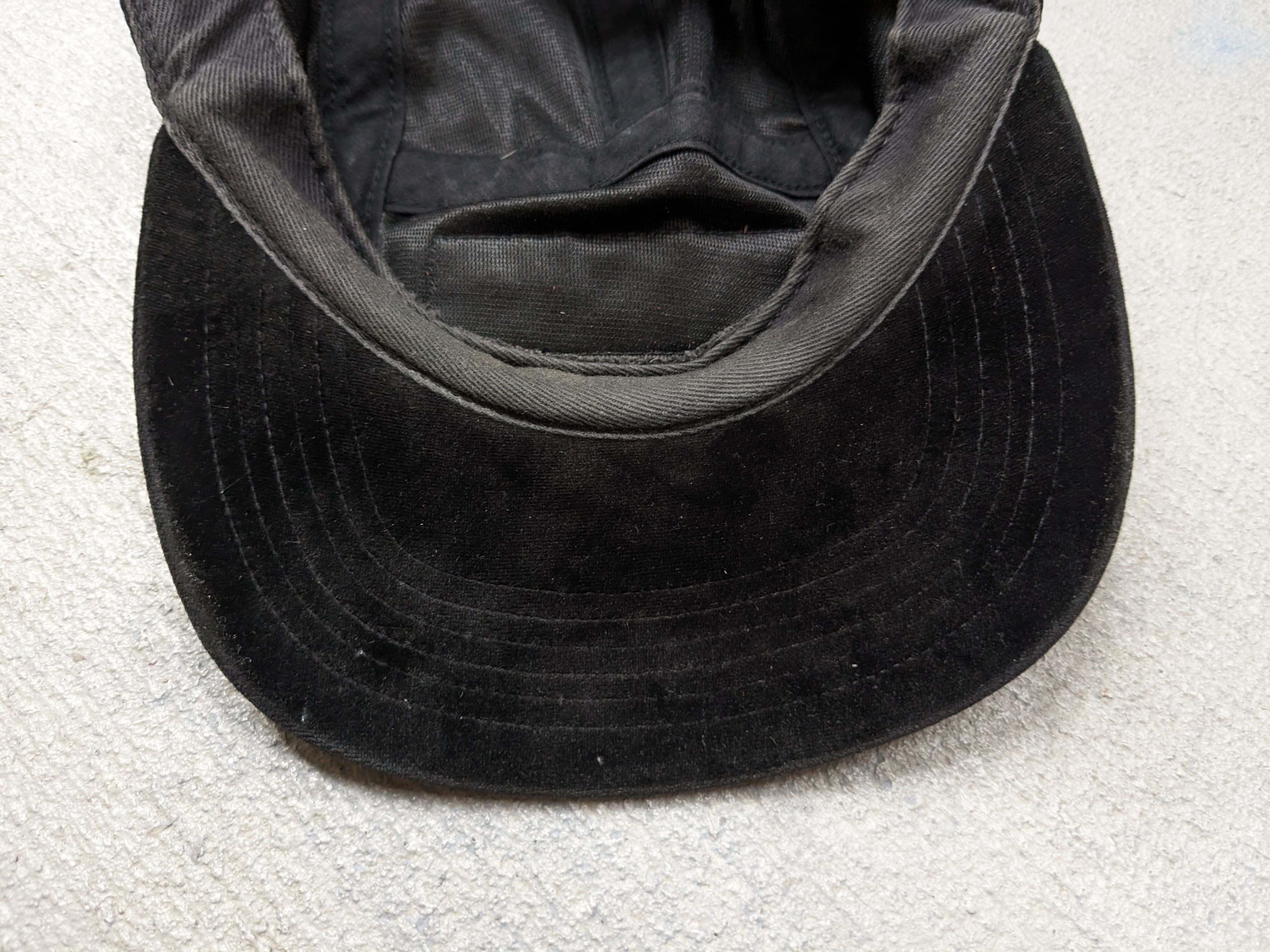 Supreme Supreme Velvet Camp Cap Black Hat 5 Panel Velour BOGO SS16 Size ONE SIZE - 10 Thumbnail