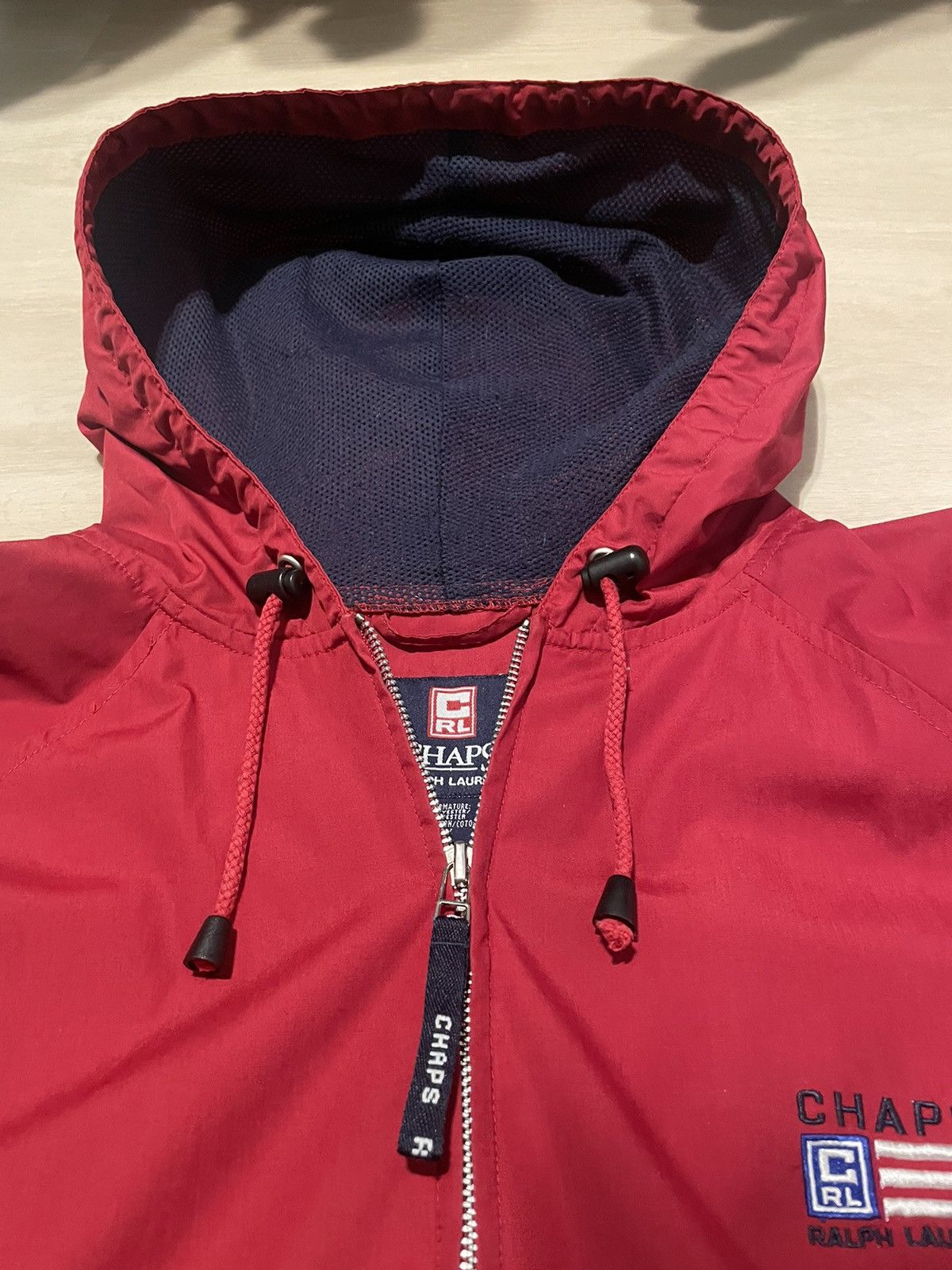 Chaps Ralph Lauren × Polo Ralph Lauren × Ralph Lauren Vintage 90’s Chaps Ralph Lauren Nautical Windbreaker Size US L / EU 52-54 / 3 - 4 Thumbnail
