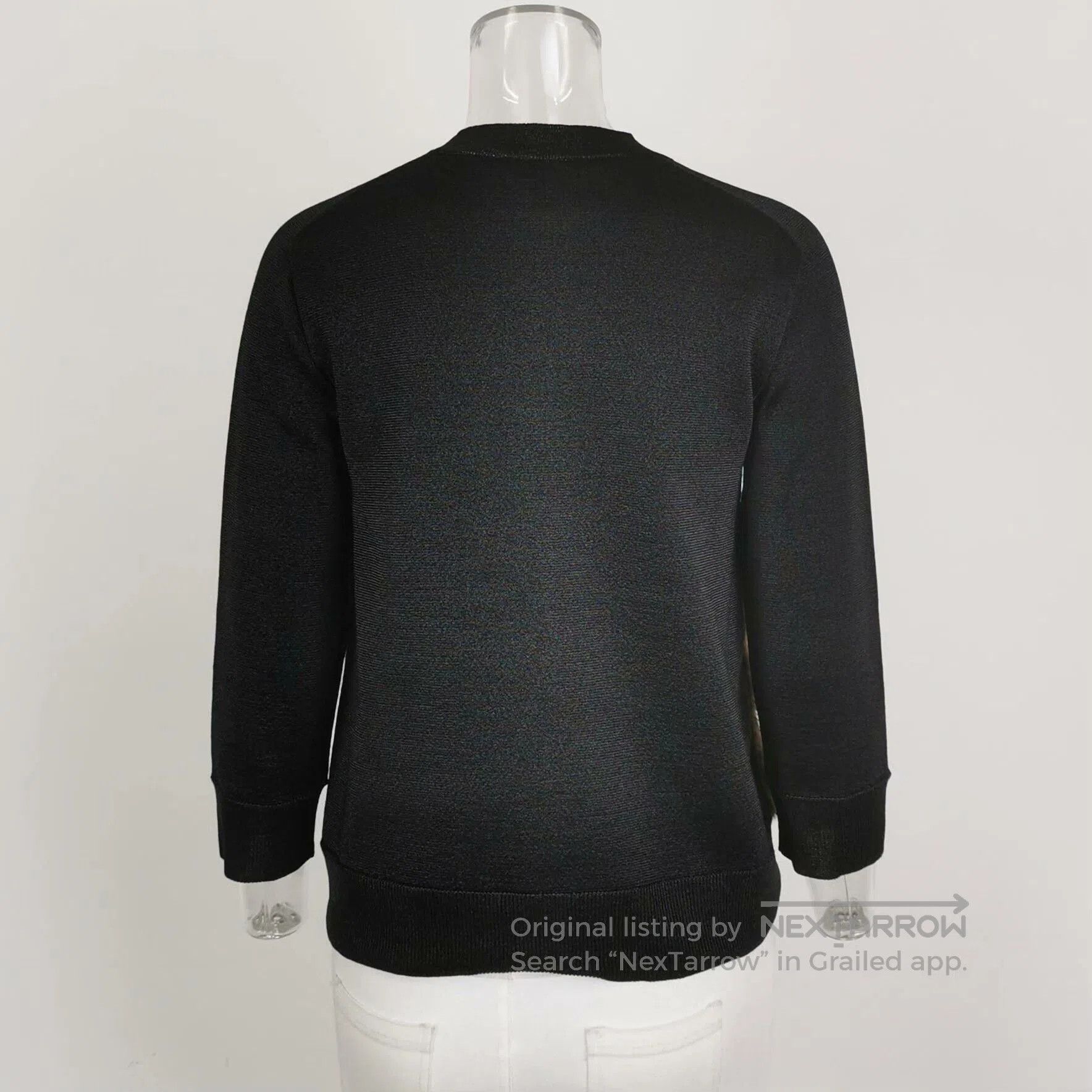 Louis Vuitton Louis Vuitton Colorblock Fur Sweatshirt S. Size S / US 4 / IT 40 - 3 Thumbnail