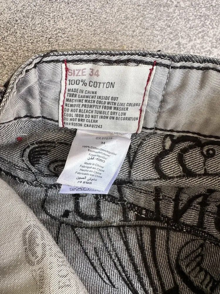 Ecko Unltd. Vintage ECKo Unltd Skull Embroidered Jeans Size US 34 / EU 50 - 10 Thumbnail