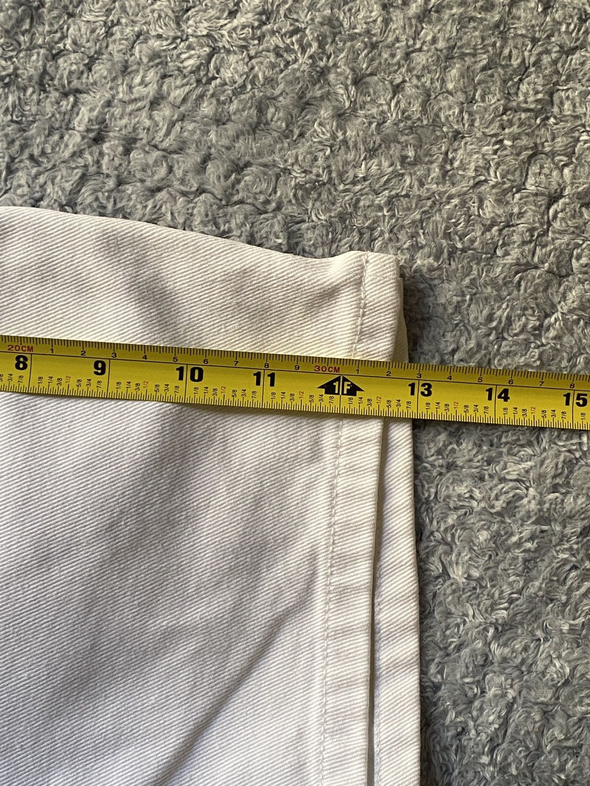 Arizona Jean Co. Arizona High-Rise White Denim Shorts Size 25" / US 0 / IT 36 - 8 Thumbnail