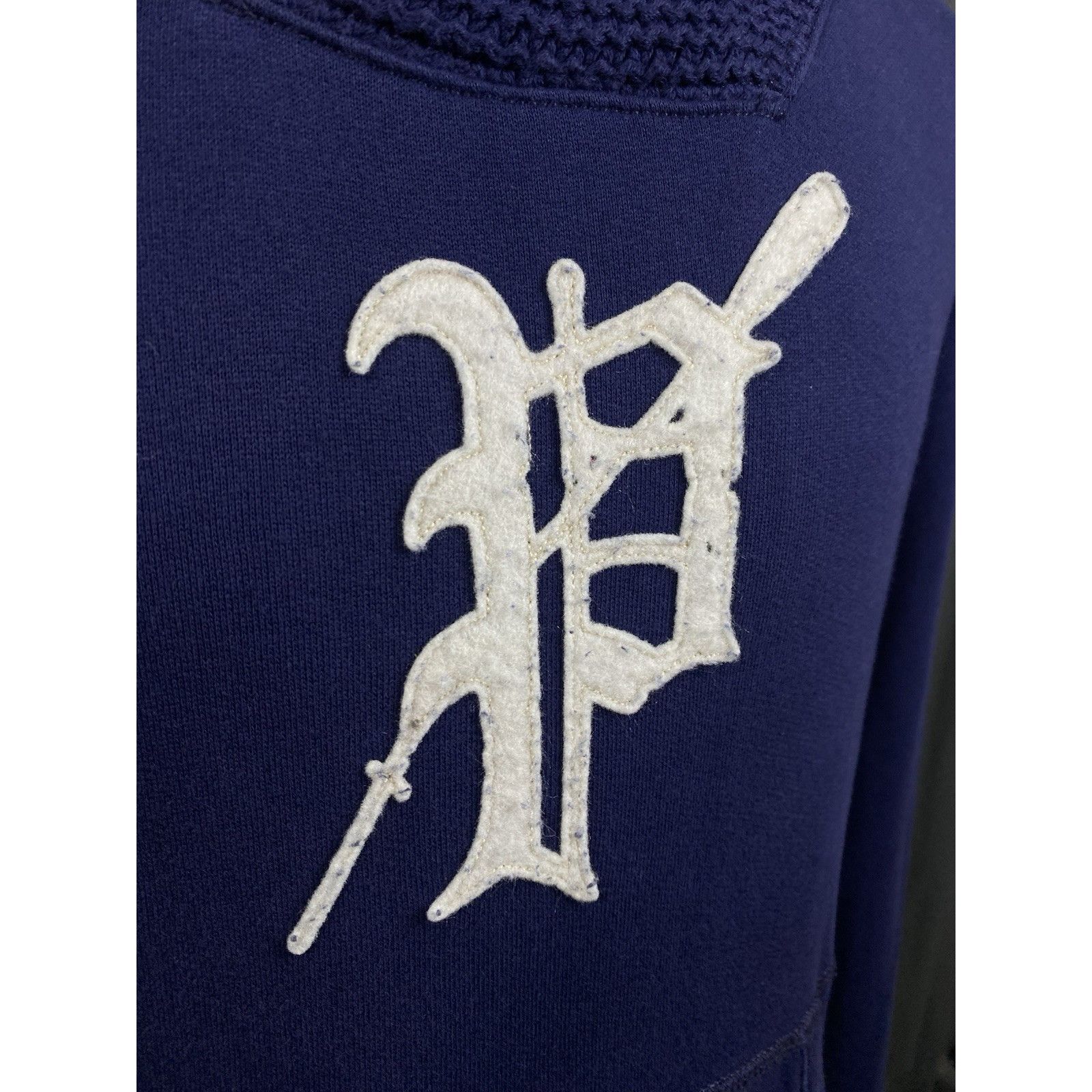 Polo Ralph Lauren Polo Ralph Lauren Big Logo Men's Blue High Neck Sweater Size Size US S / EU 44-46 / 1 - 9 Thumbnail