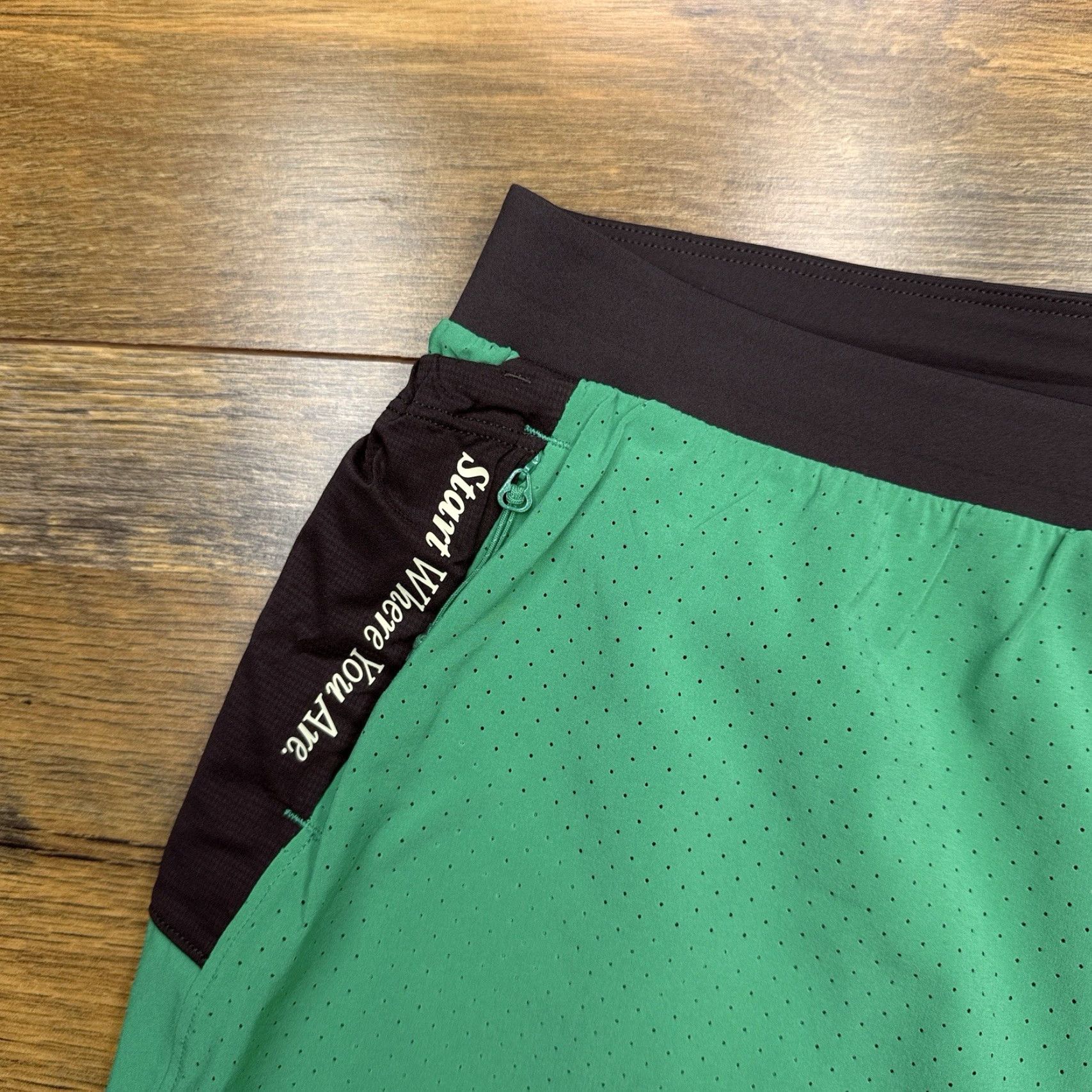 Lululemon Lululemon Road To Trail Shorts Mens Medium Green New Size US 31 - 3 Thumbnail