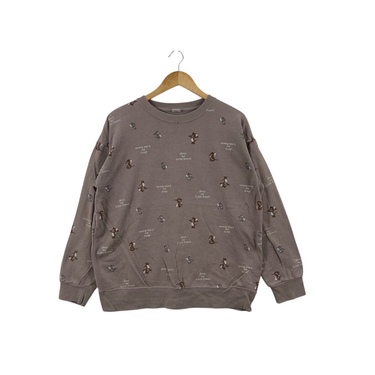 Other TOM & JERRY CARTOON Over Print Baggy Sweatshirt Pullover Size XXL / US 16-18 / IT 52-54 - 1 Thumbnail