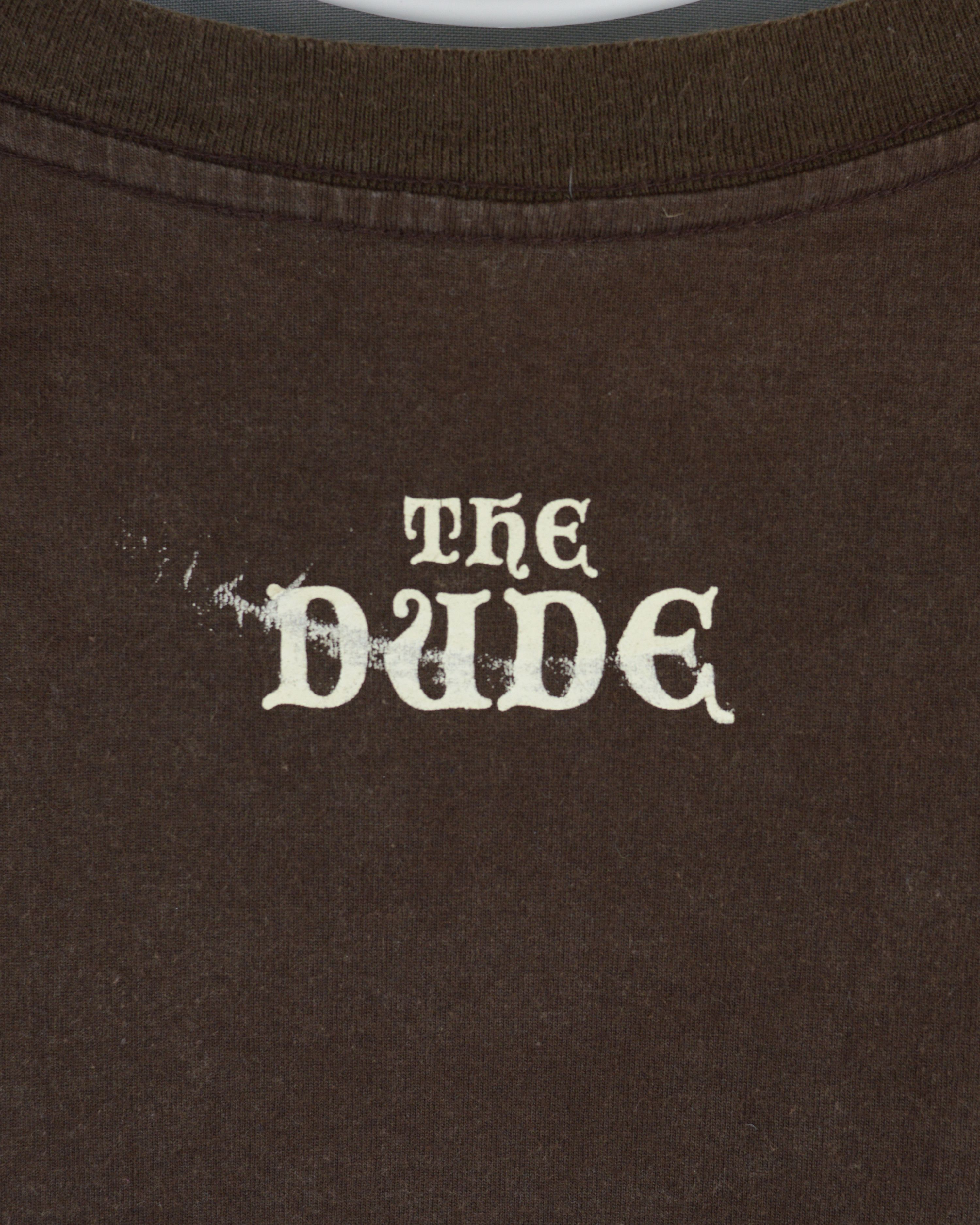 Vintage Vintage Big Lebowski The Dude Abides t shirt Size US L / EU 52-54 / 3 - 5 Thumbnail