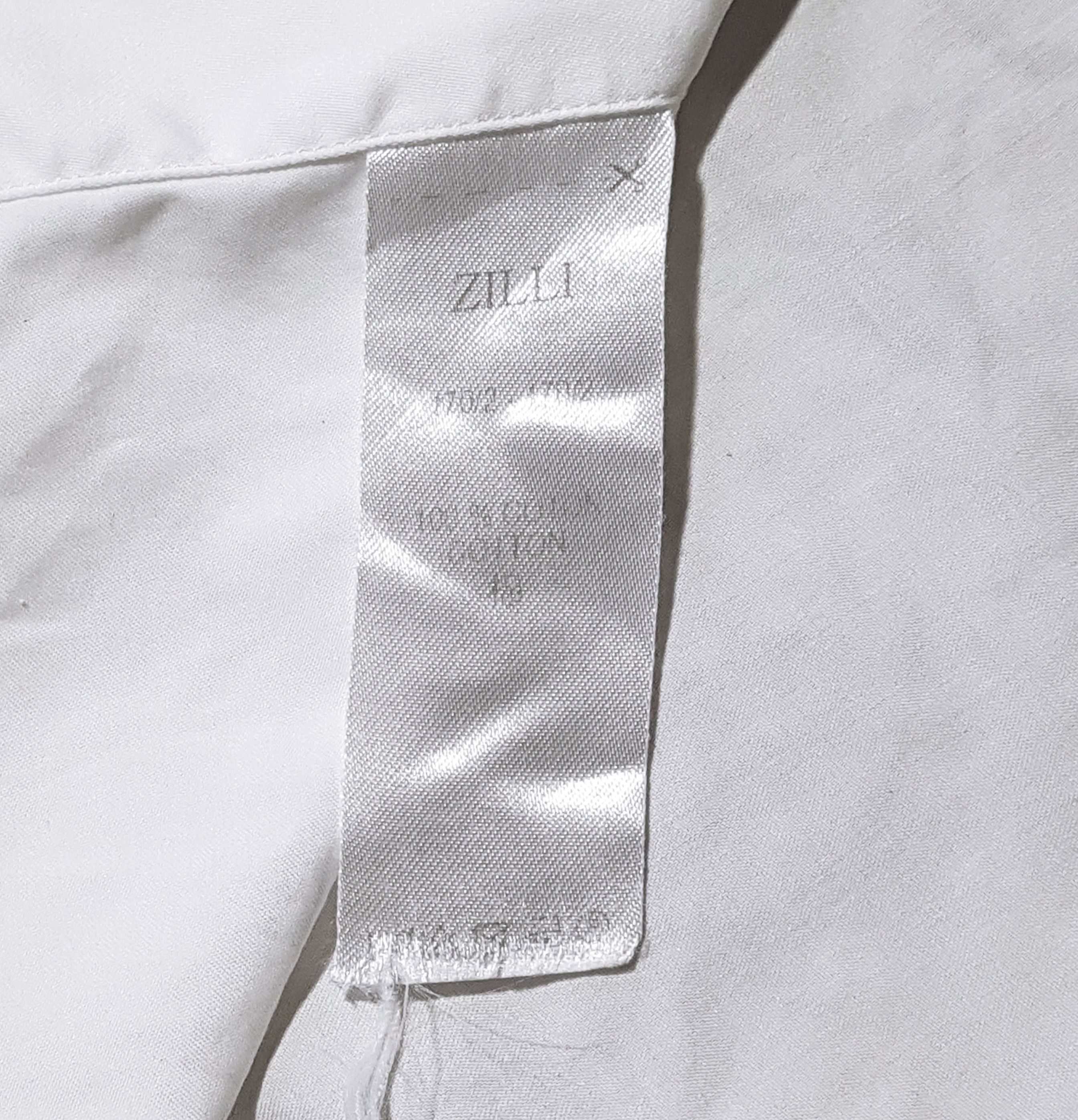 Zilli Zilli White Formal Shirt Long Sleeve Luxury Size US L / EU 52-54 / 3 - 12 Thumbnail