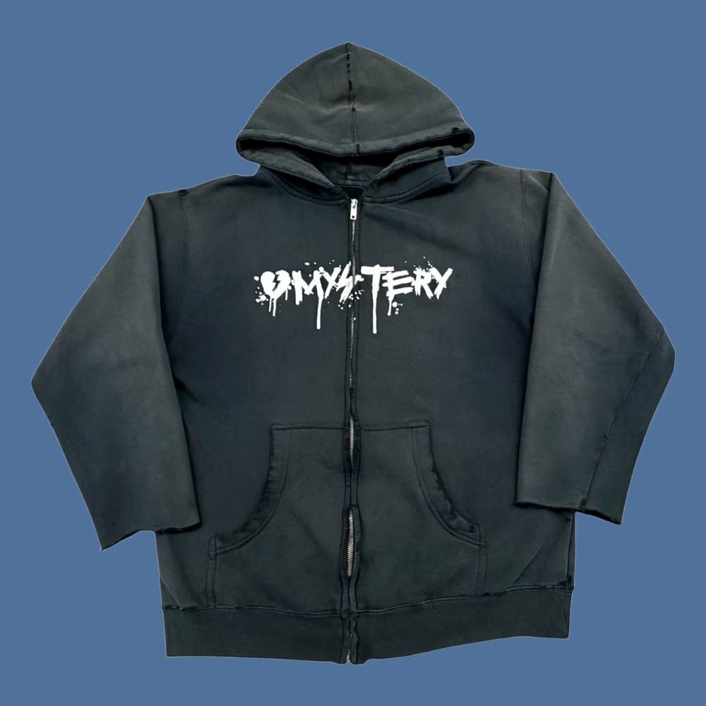 Vintage VINTAGE Mystery Skateboards Hoodie Jacket Men’s Medium Black Size US M / EU 48-50 / 2 - 1 Thumbnail
