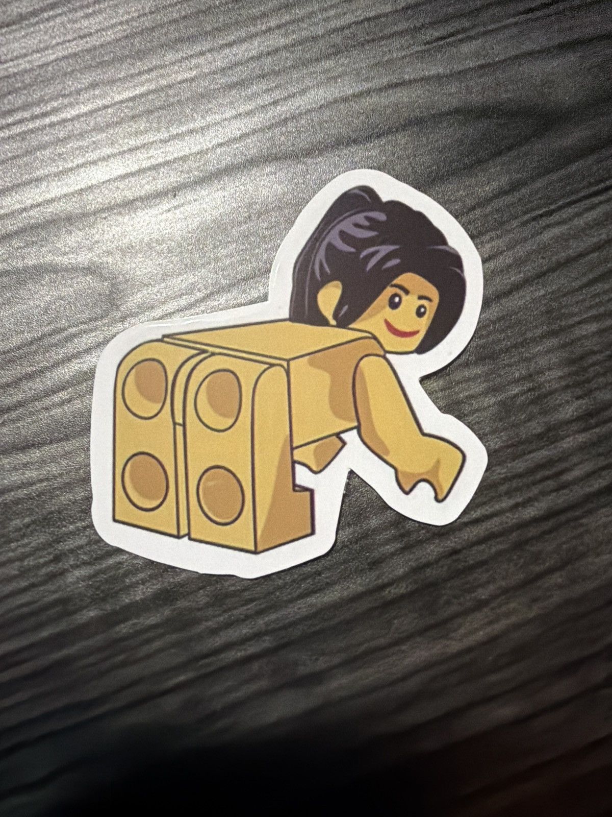 LEGO Lego Naked Minifigure Sticker Size ONE SIZE - 1 Thumbnail