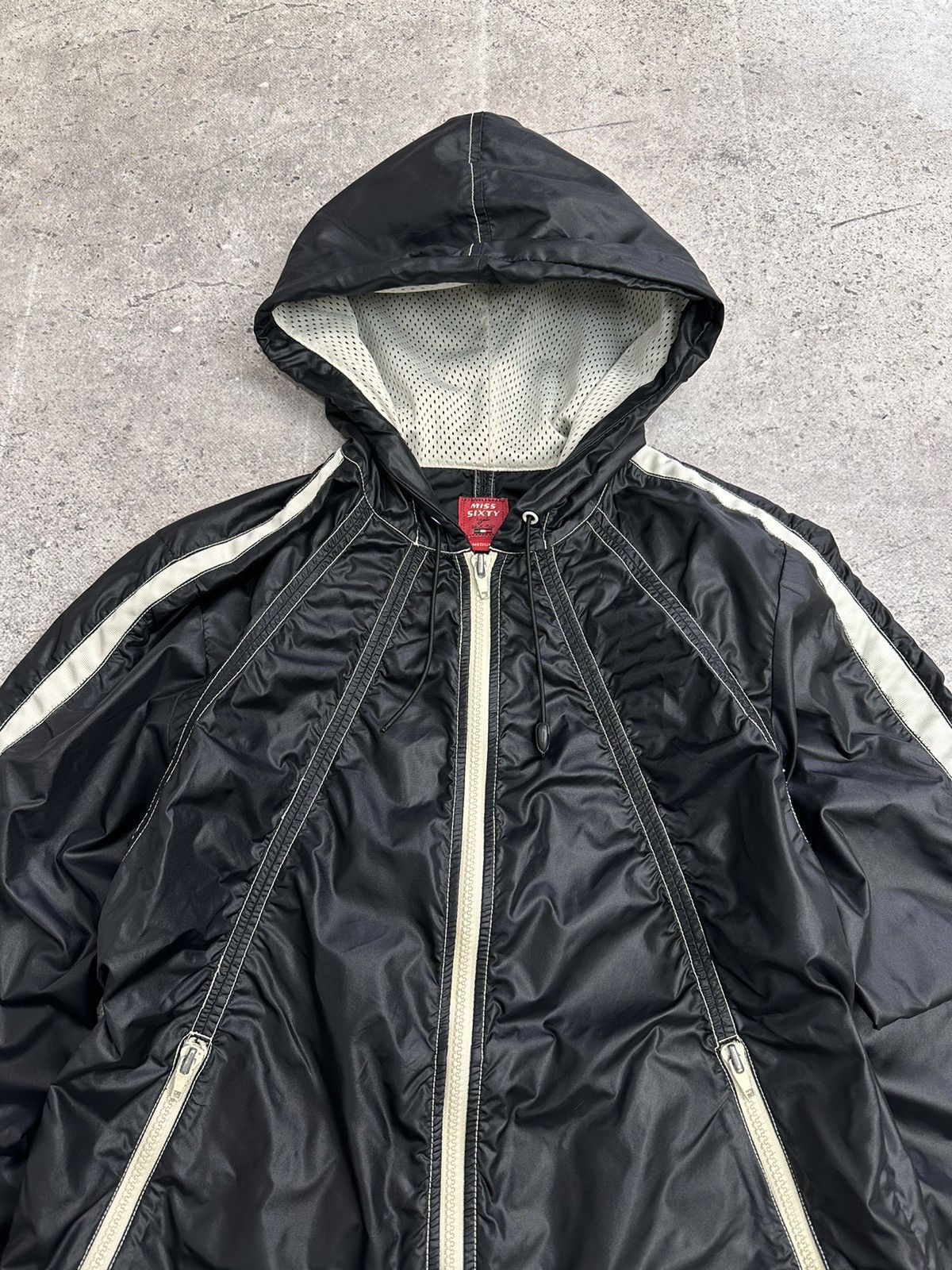 Miss Sixty Vintage Nylon Miss Sixty Jacket Y2K Avantgarde Leather Size M / US 6-8 / IT 42-44 - 6 Thumbnail