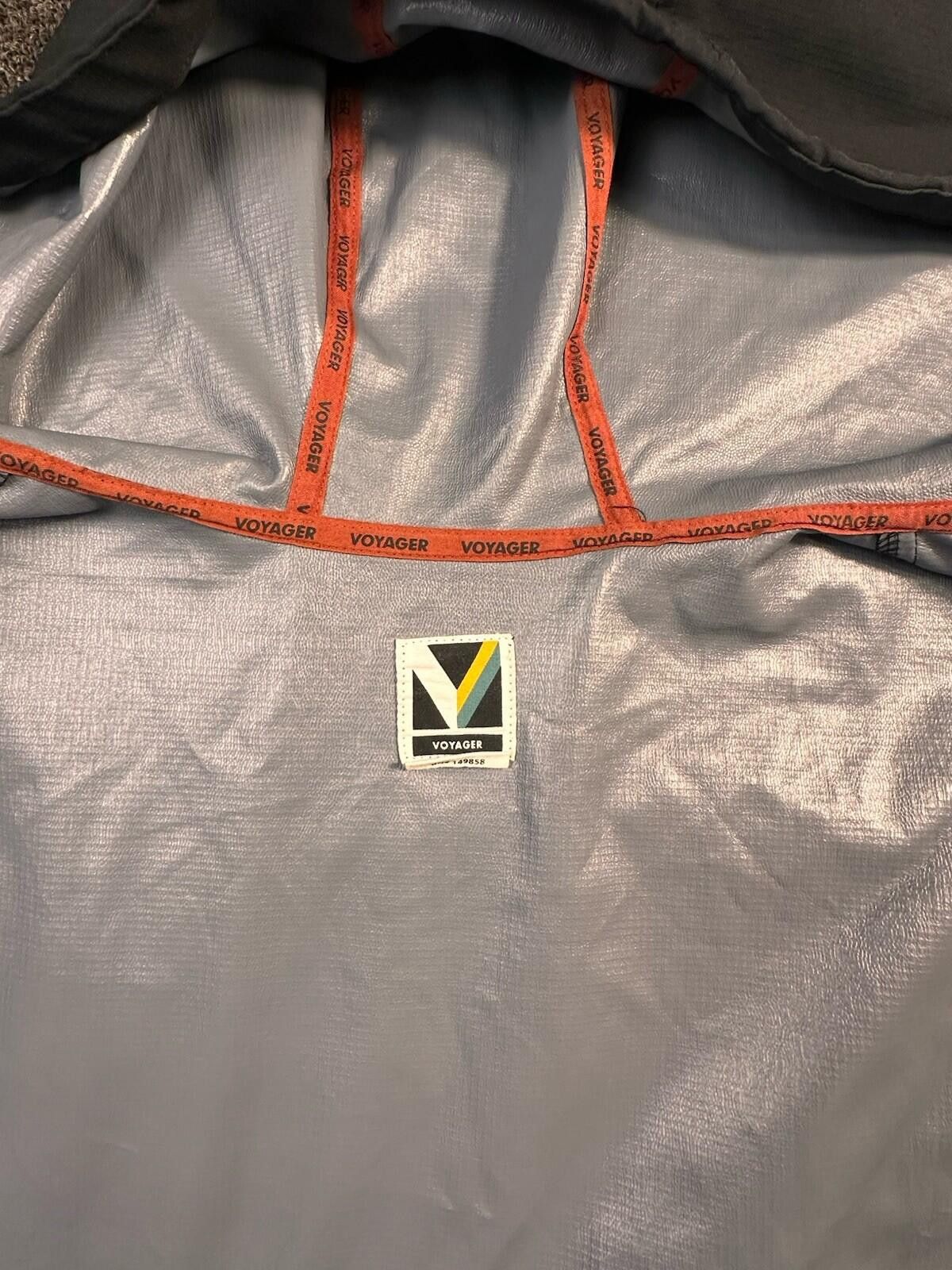 Voyage Voyager Mens 2XL Black Wind Breaker Regular Fit Size US XXL / EU 58 / 5 - 9 Thumbnail