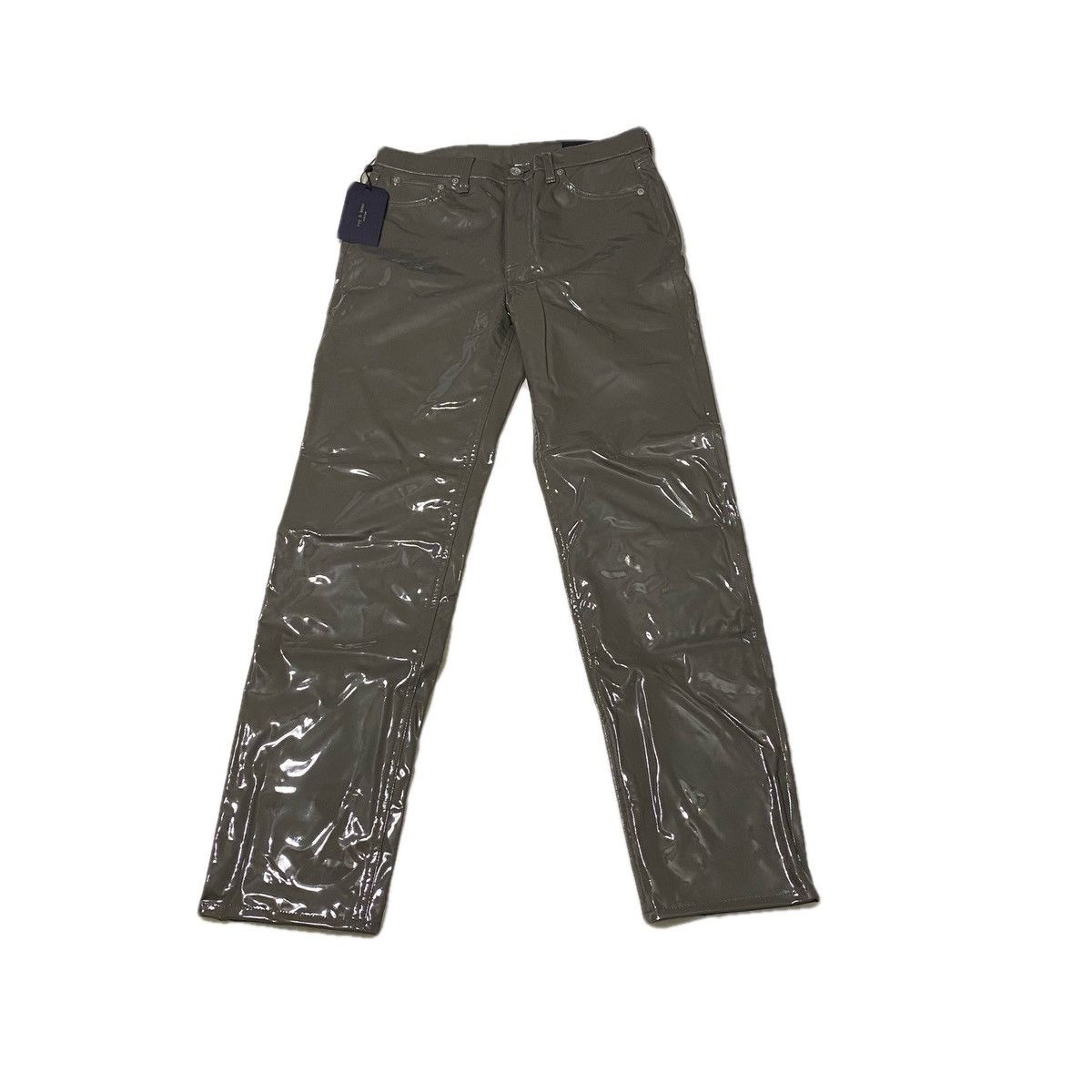 Rag & Bone Rag & Bone Nina High Rise Vinyl Cigarette Pants Size US 28 / EU 44 - 1 Thumbnail