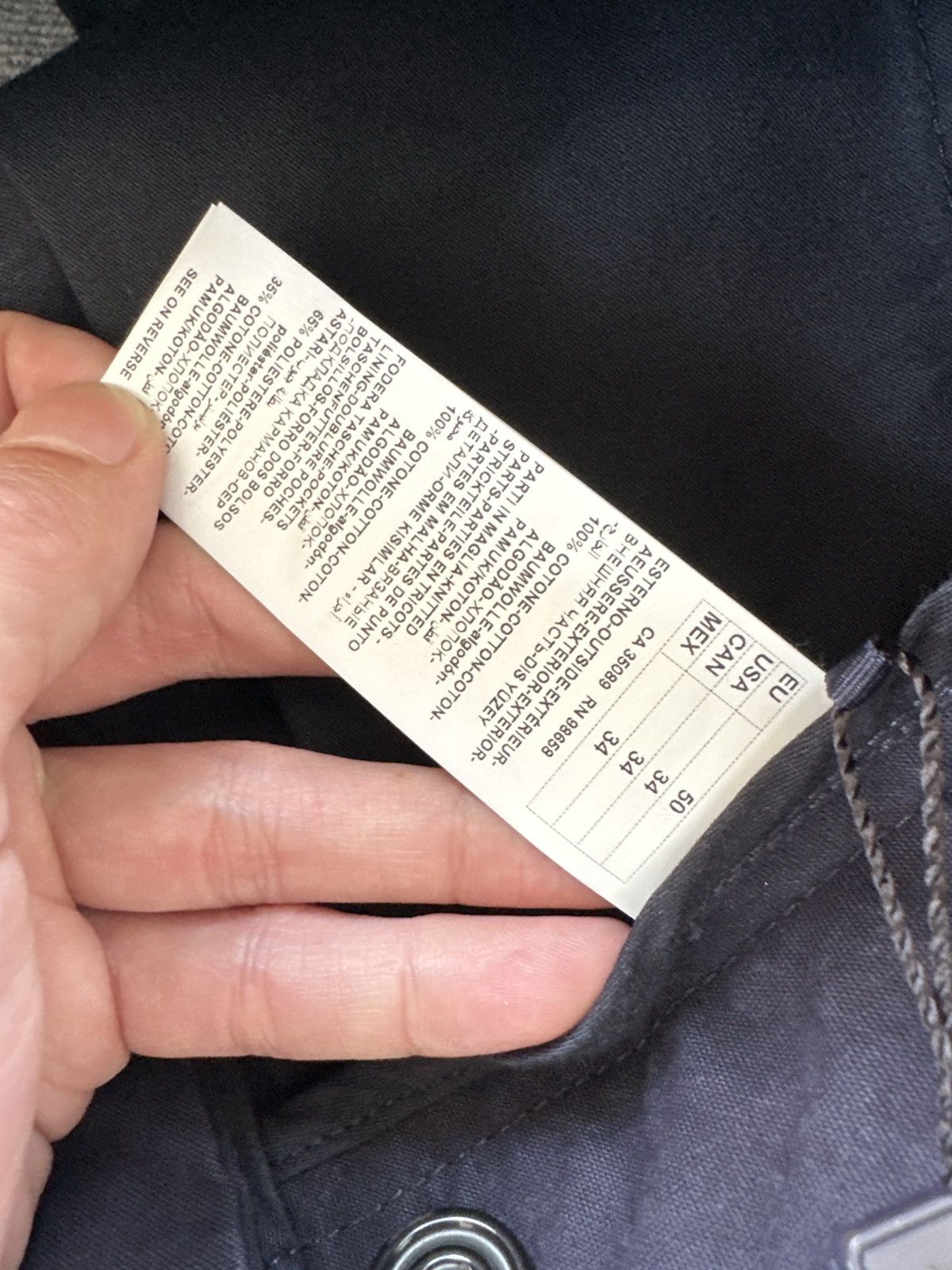 Greg Lauren × Paul & Shark Greg Lauren x Paul Shark Pants Blue 34 Size US 34 / EU 50 - 3 Thumbnail
