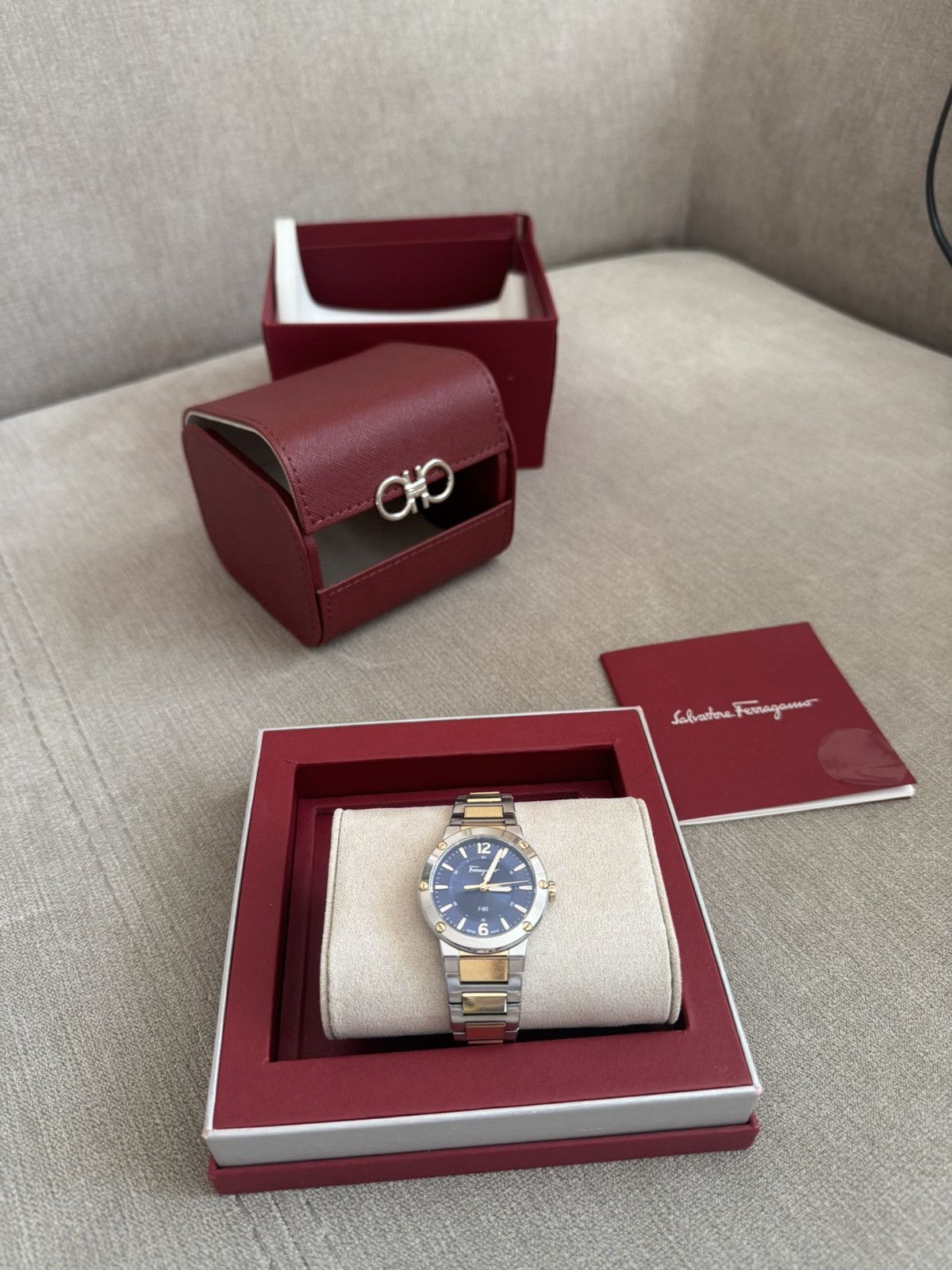 Salvatore Ferragamo Salvatore Ferragamo F-80 watch🔥 Size ONE SIZE - 9 Thumbnail