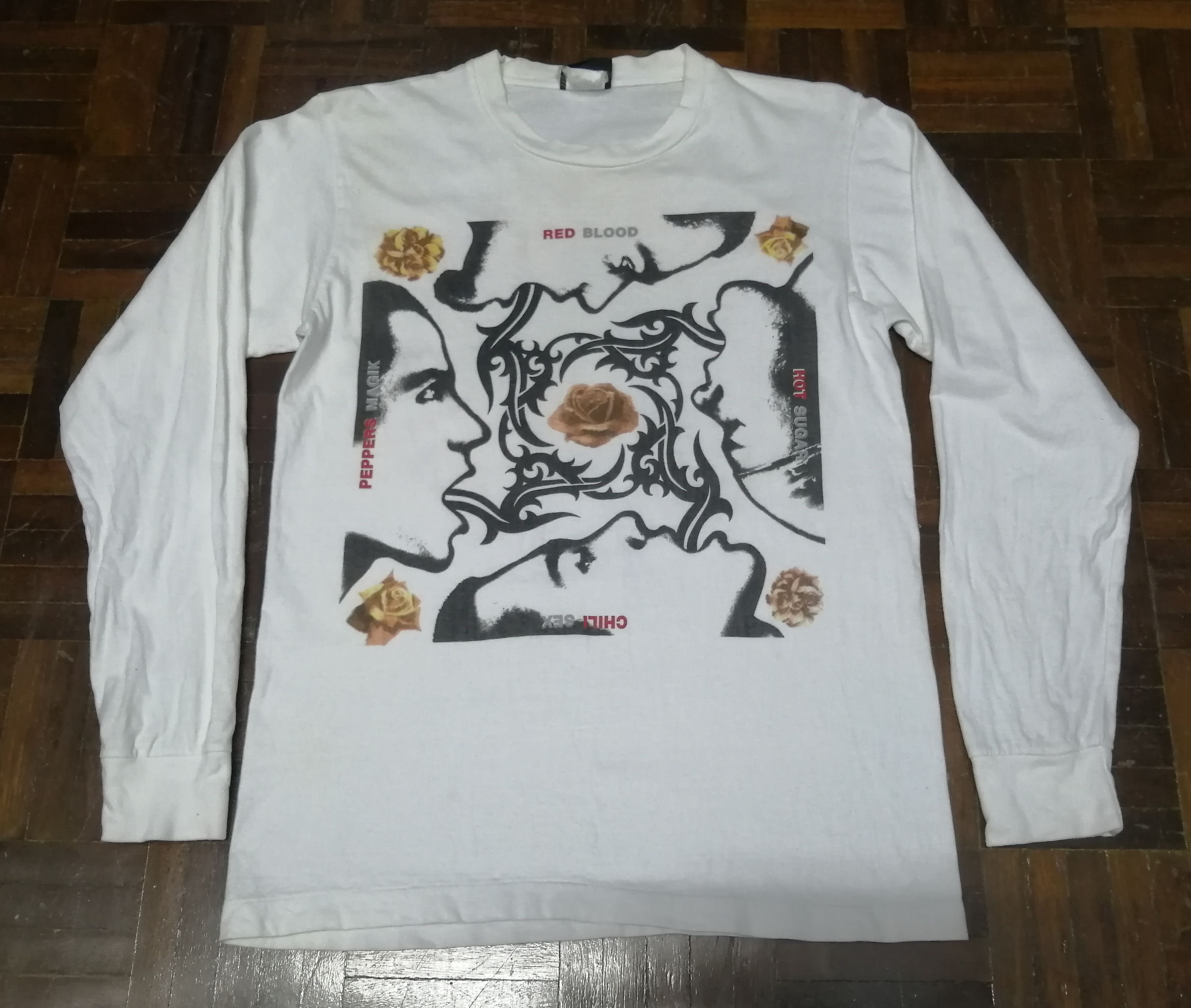 Vintage VINTAGE RED HOT CHILI PEPPERS VERY RARE Size US S / EU 44-46 / 1 - 1 Thumbnail